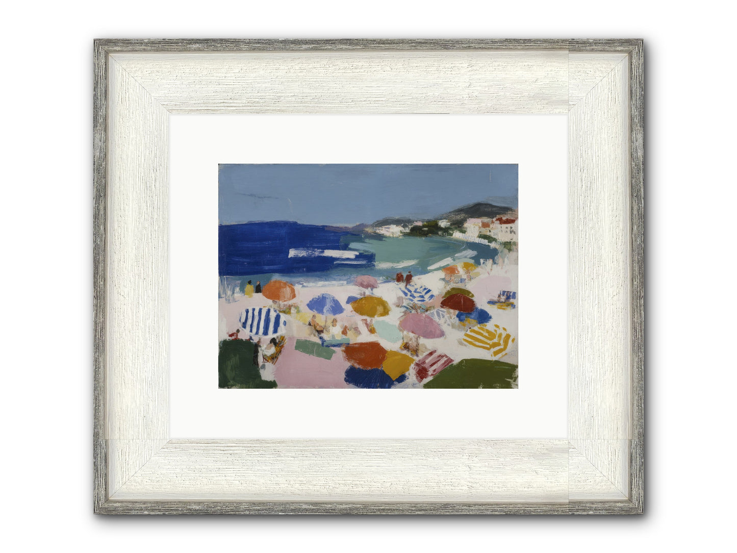 Forgotten Light Framed Print - Driftwood White 12x9