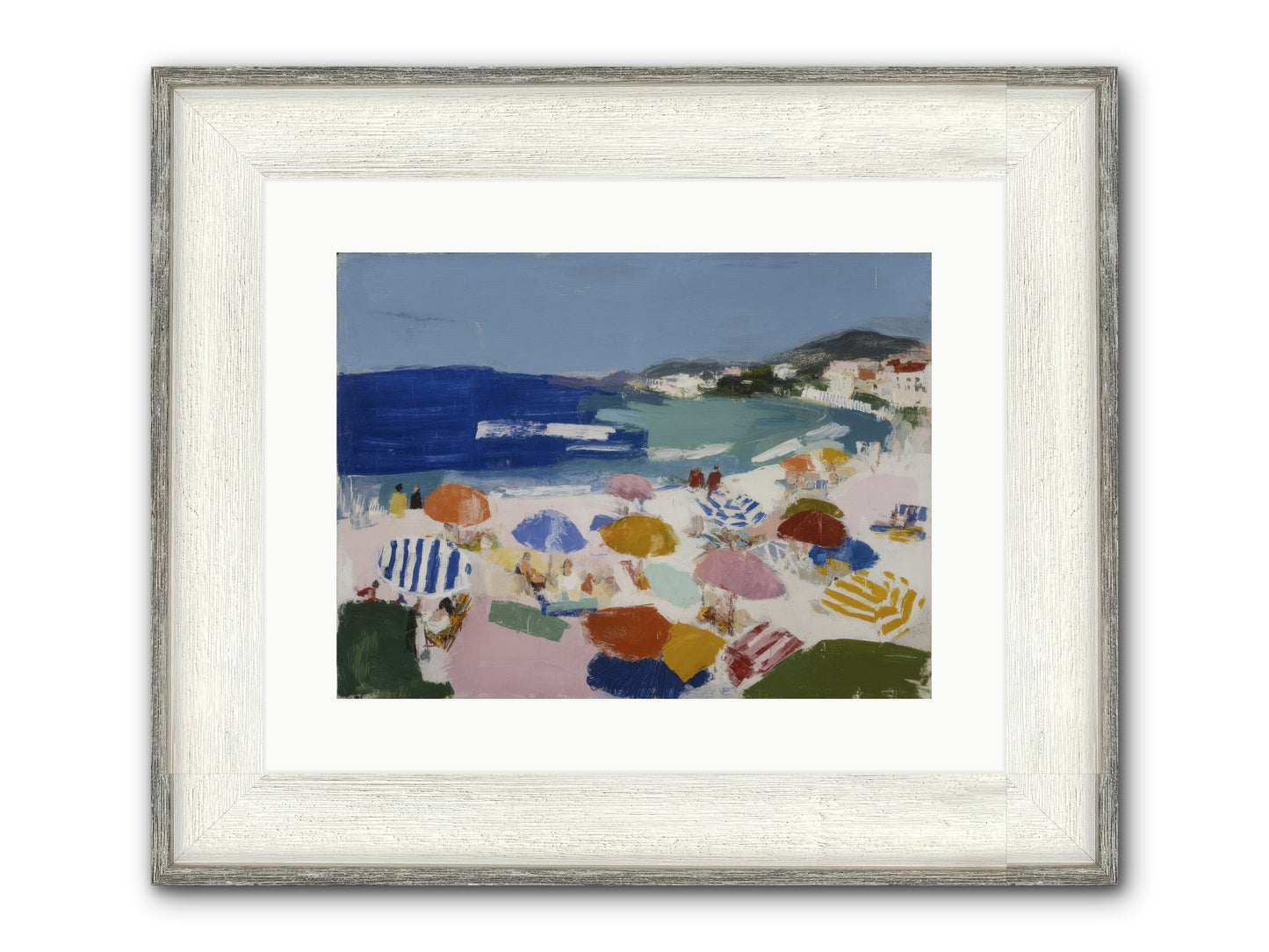 Forgotten Light Framed Print - Driftwood White 16x12