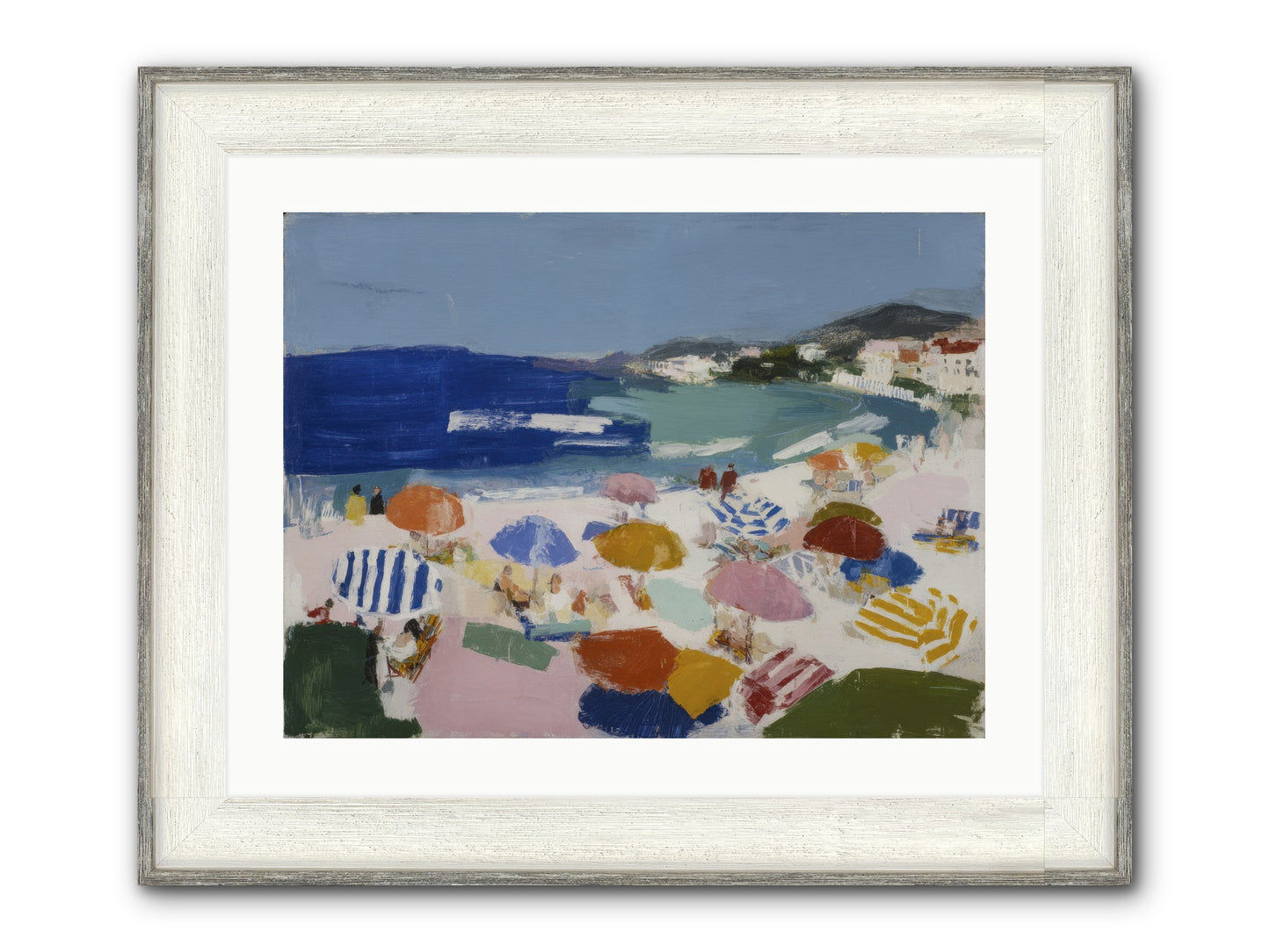 Forgotten Light Framed Print - Driftwood White 24x18