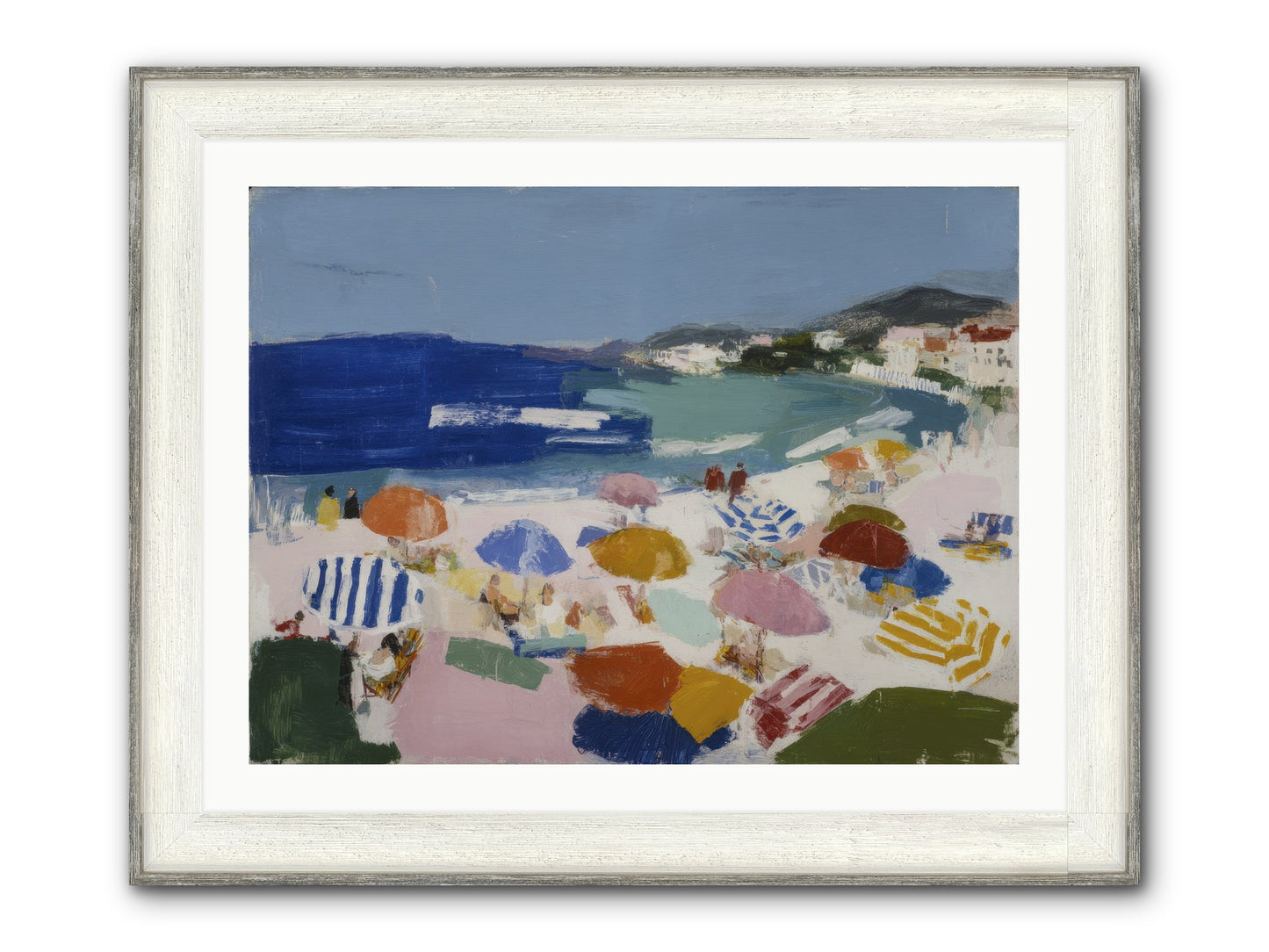 Forgotten Light Framed Print - Driftwood White 32x24