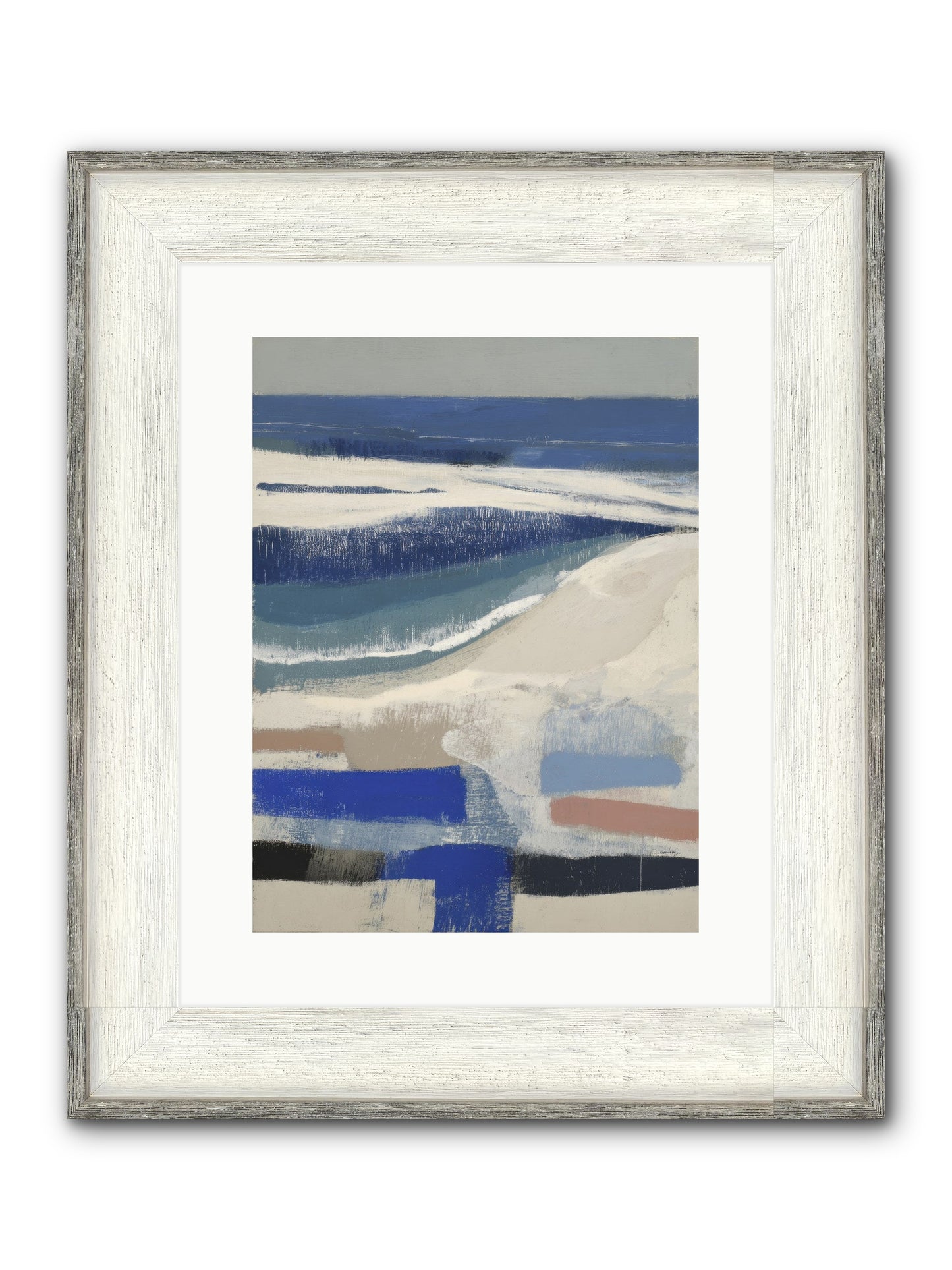 Forgotten Song No.1 Framed Print - Driftwood White 12x16
