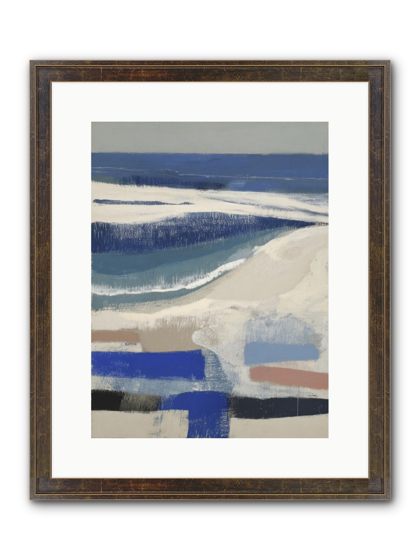 Forgotten Song No.1 Framed Print - Slimwoods Black/Gold 12x16