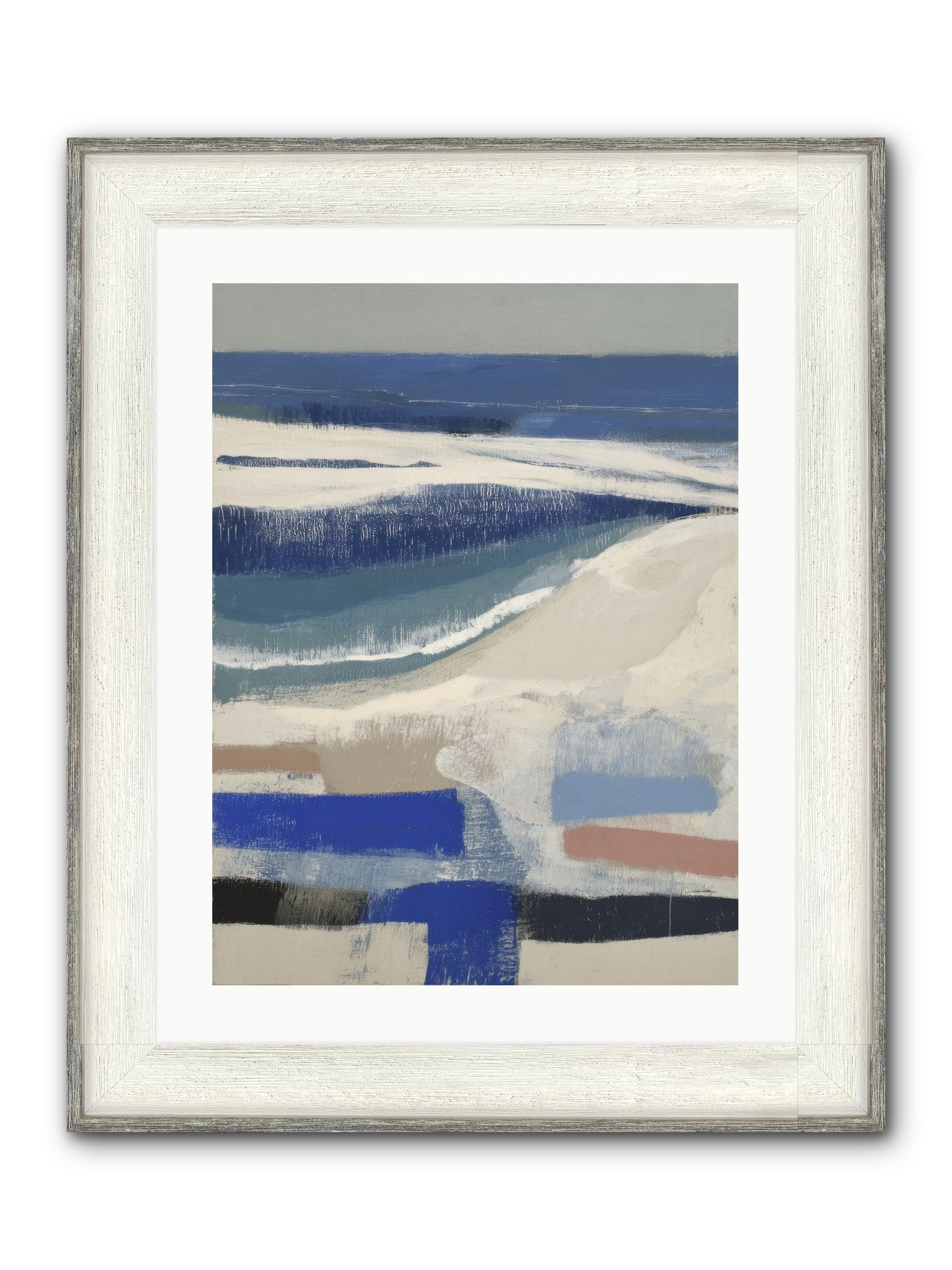 Forgotten Song No.1 Framed Print - Driftwood White 18x24