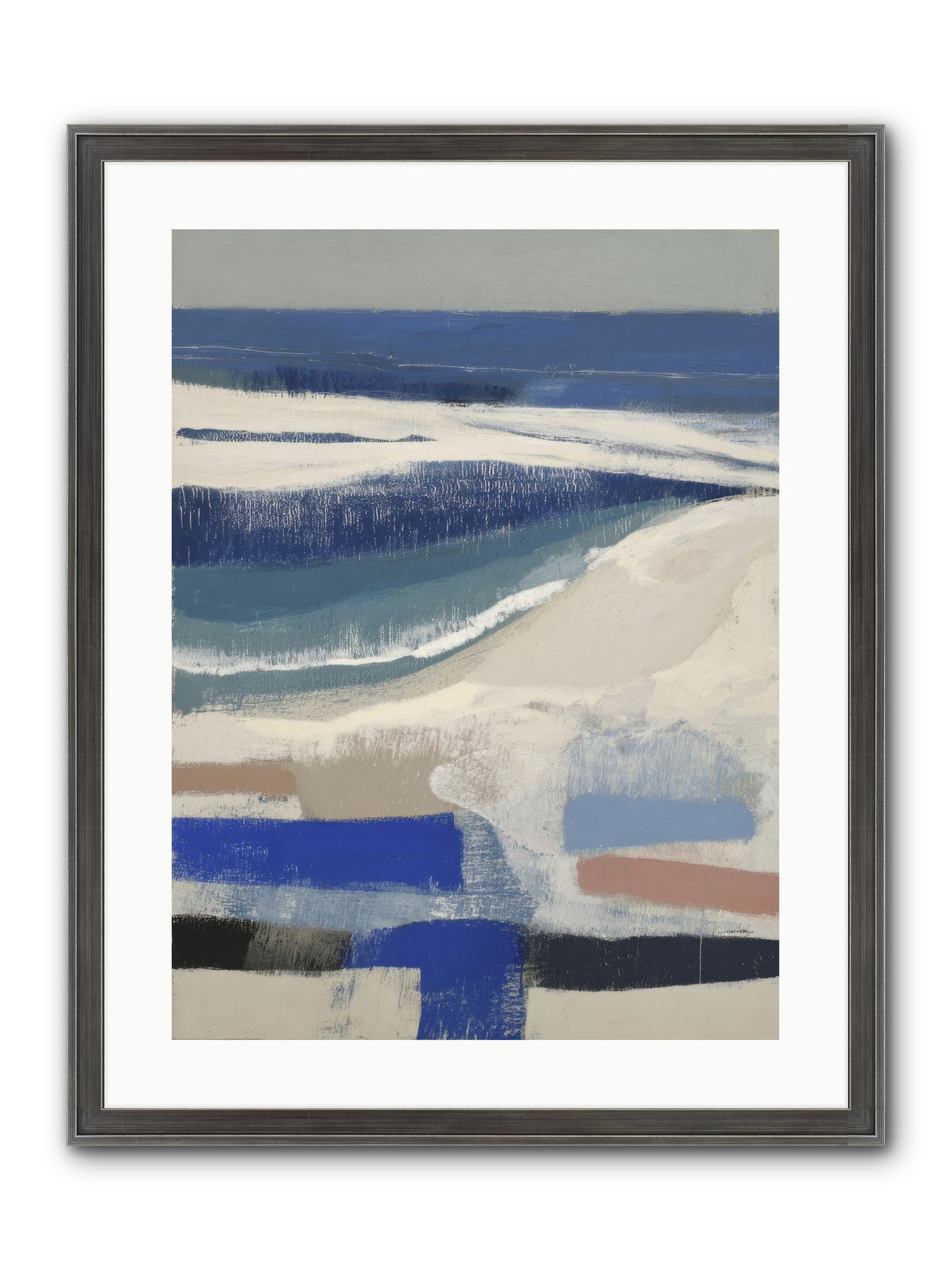 Forgotten Song No.1 Framed Print - Slimwoods Black/Silver 18x24