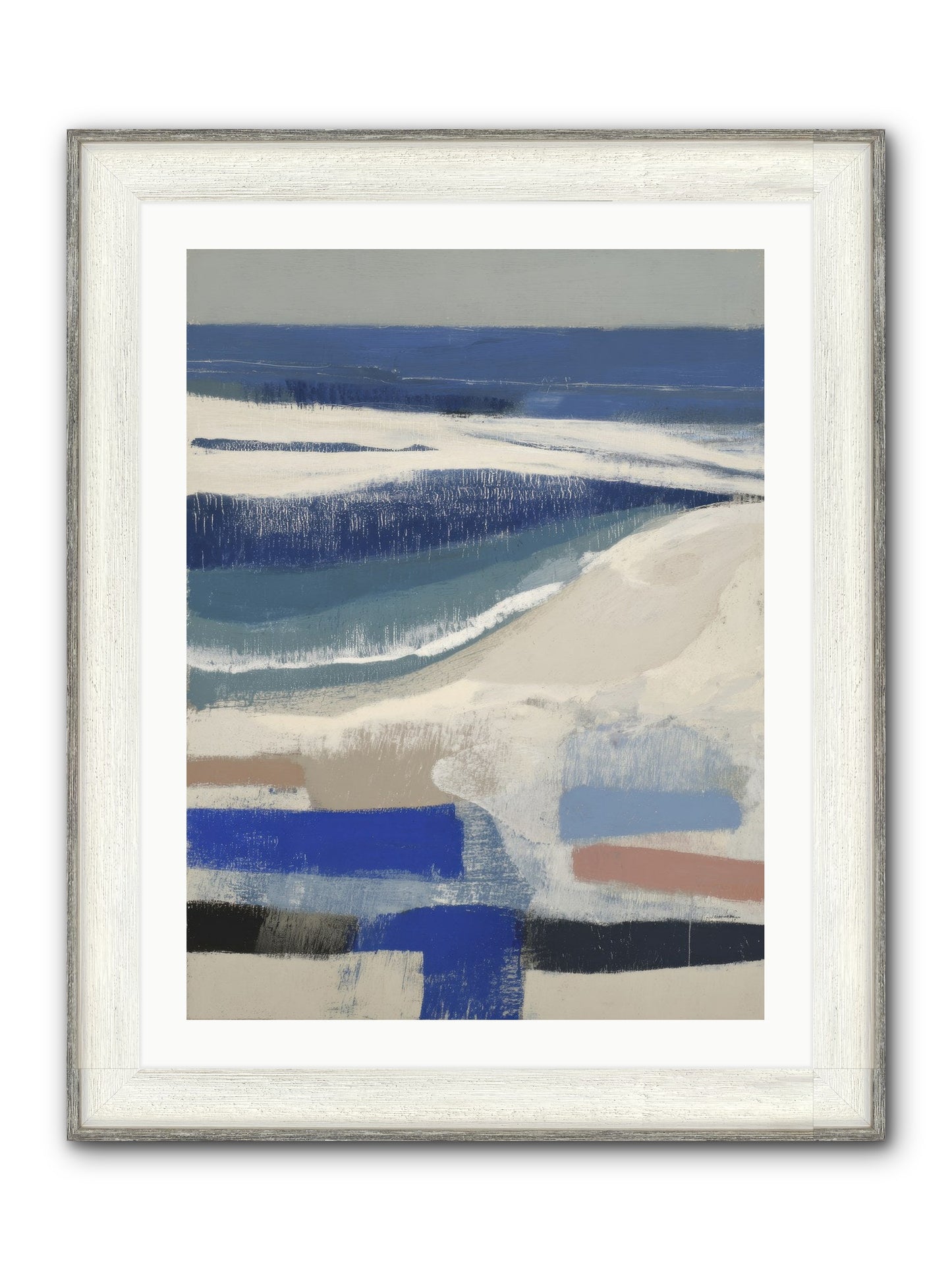 Forgotten Song No.1 Framed Print - Driftwood White 24x32