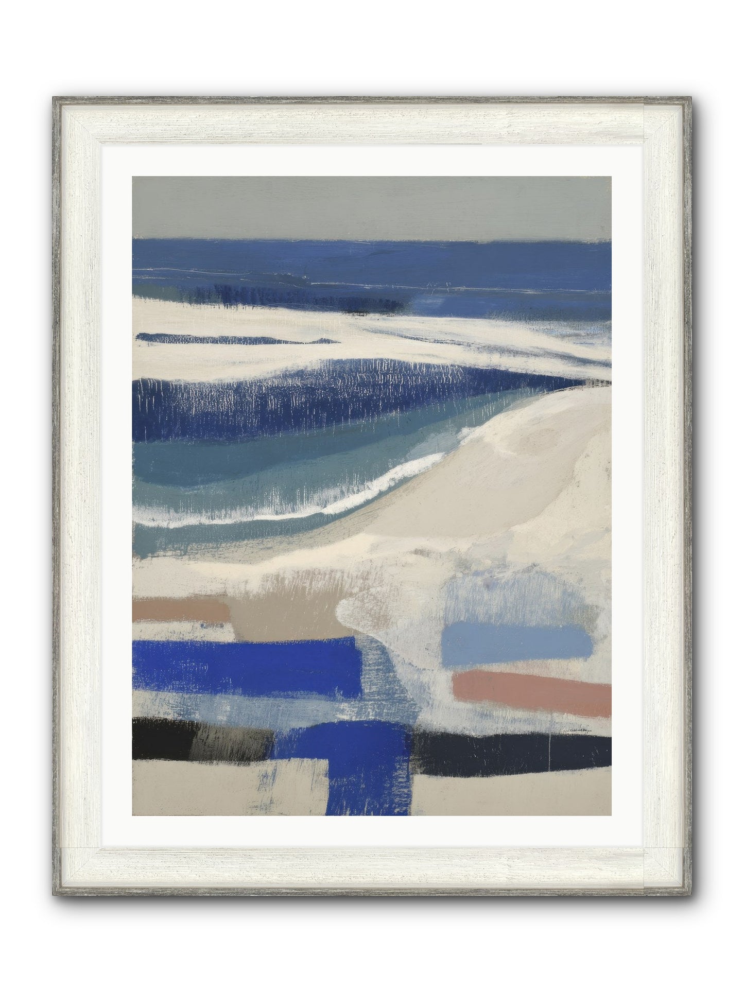 Forgotten Song No.1 Framed Print - Driftwood White 30x40