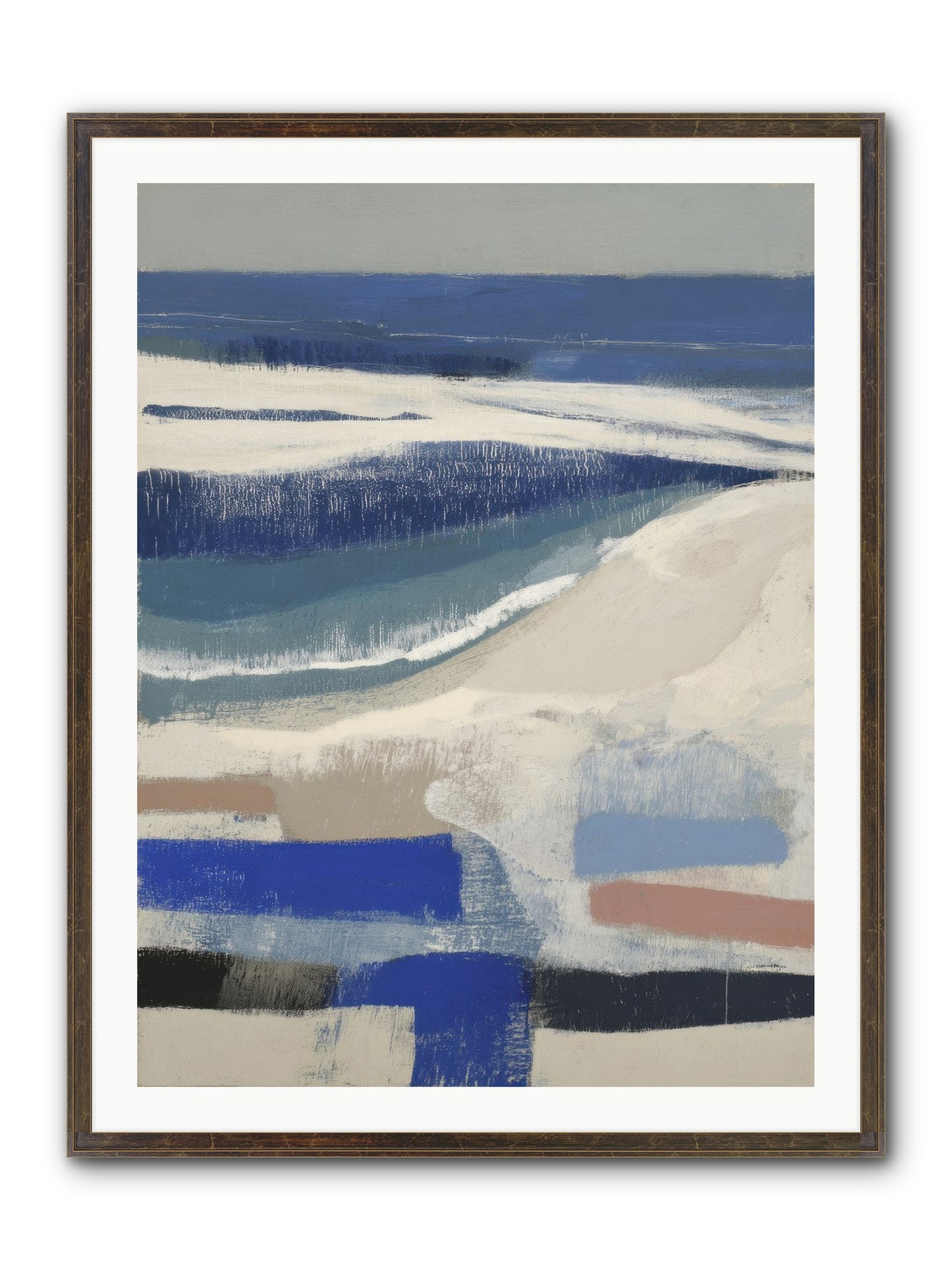 Forgotten Song No.1 Framed Print - Slimwoods Black/Gold 30x40