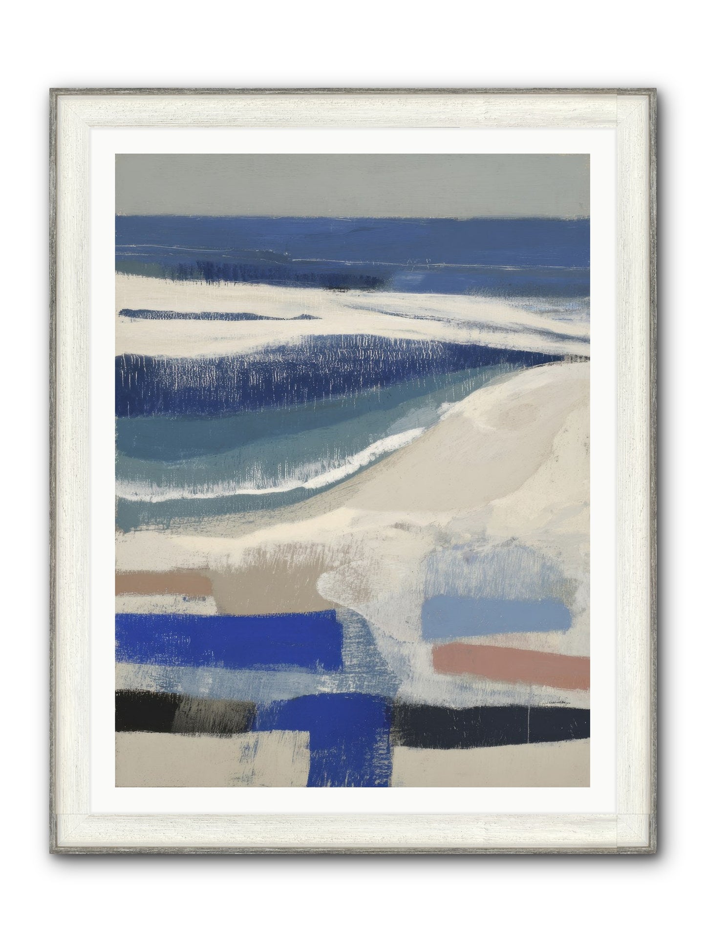 Forgotten Song No.1 Framed Print - Driftwood White 36x48