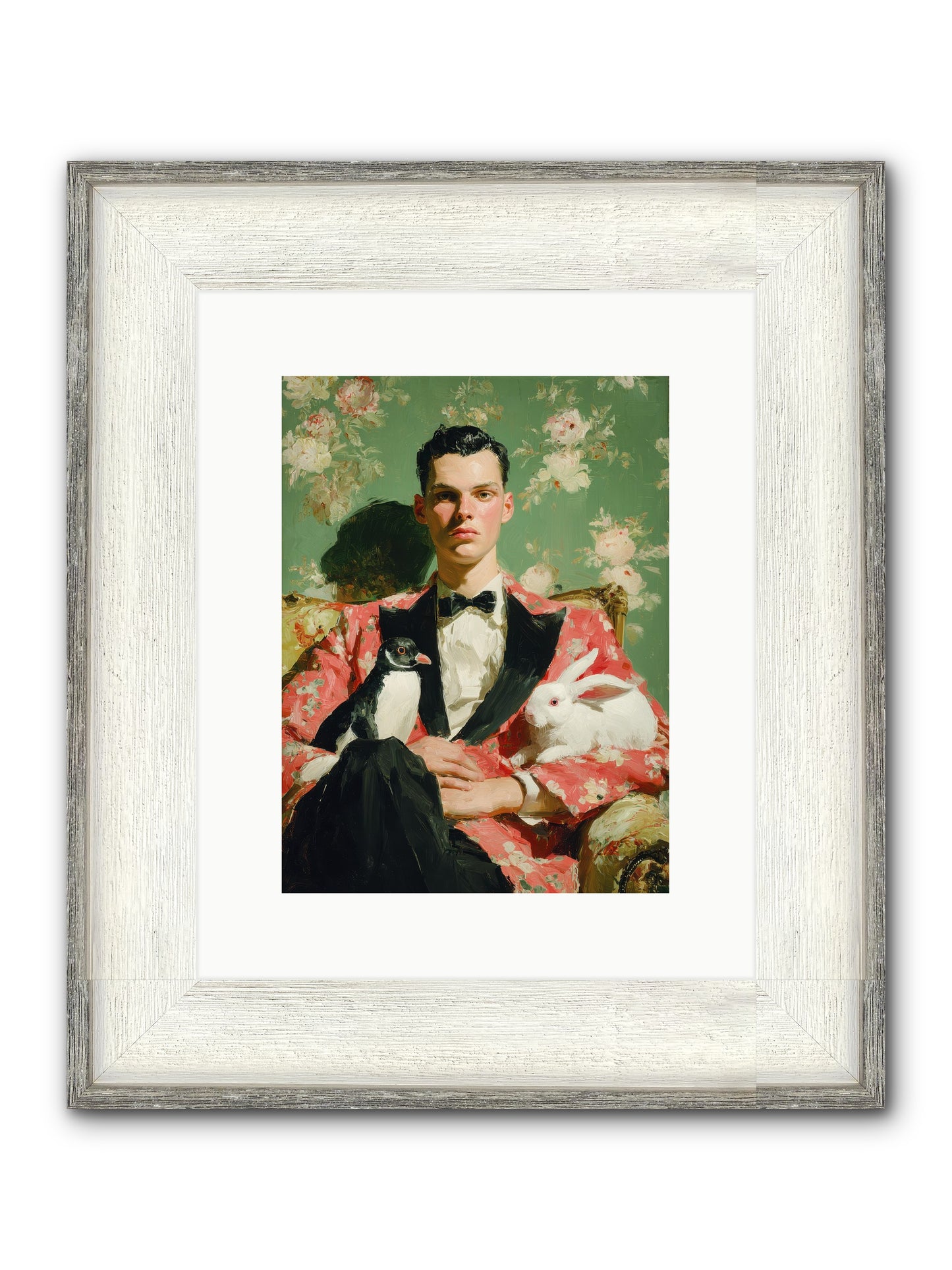 Foxglove & Fellows Framed Print - Driftwood White 9x12