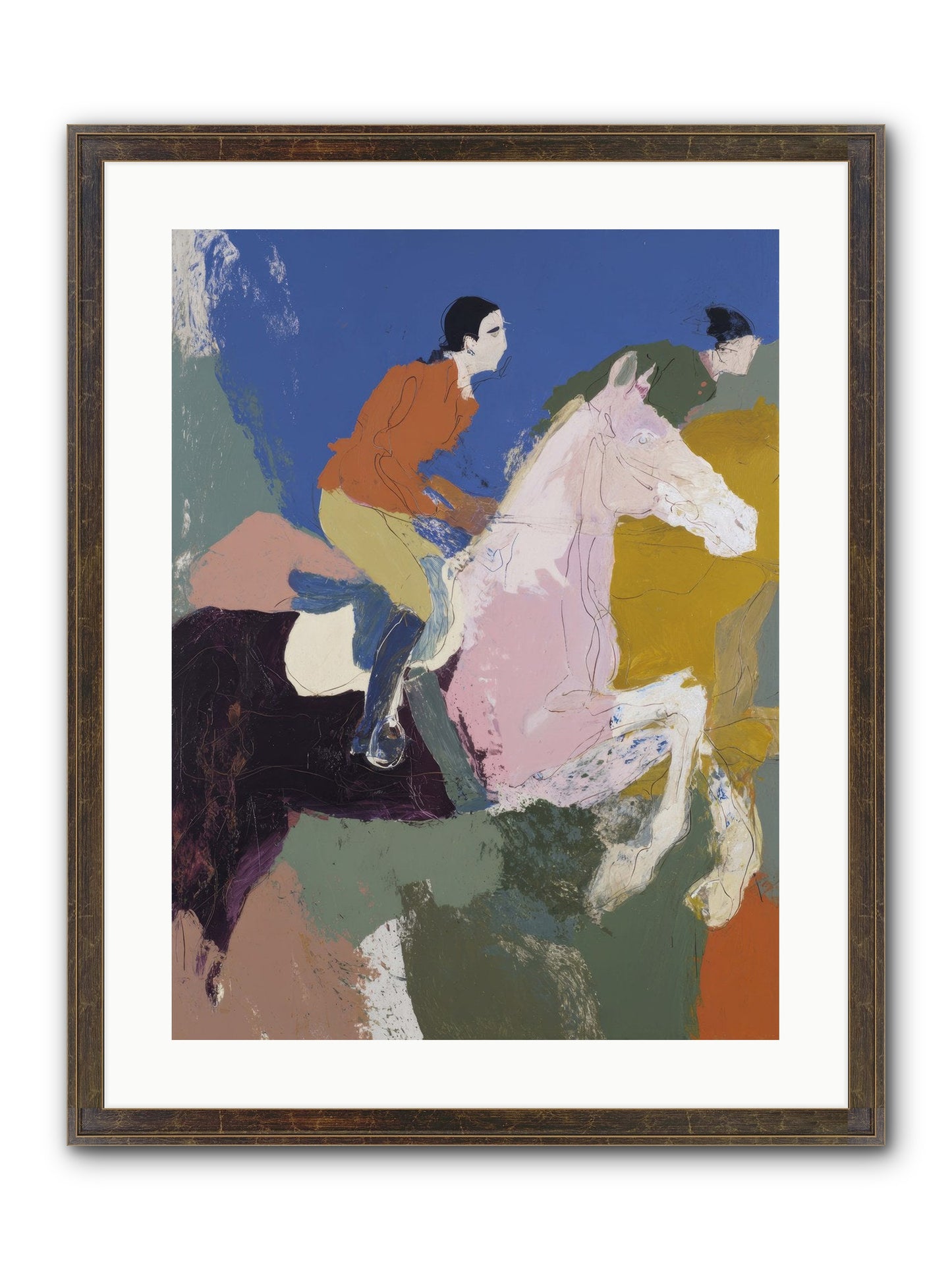 Fragments Of The Faithful Framed Print - Slimwoods Black/Gold 18x24