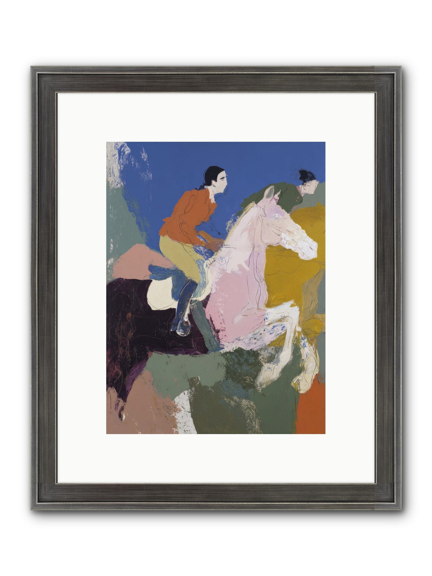 Fragments Of The Faithful Framed Print - Slimwoods Black/Silver 9x12