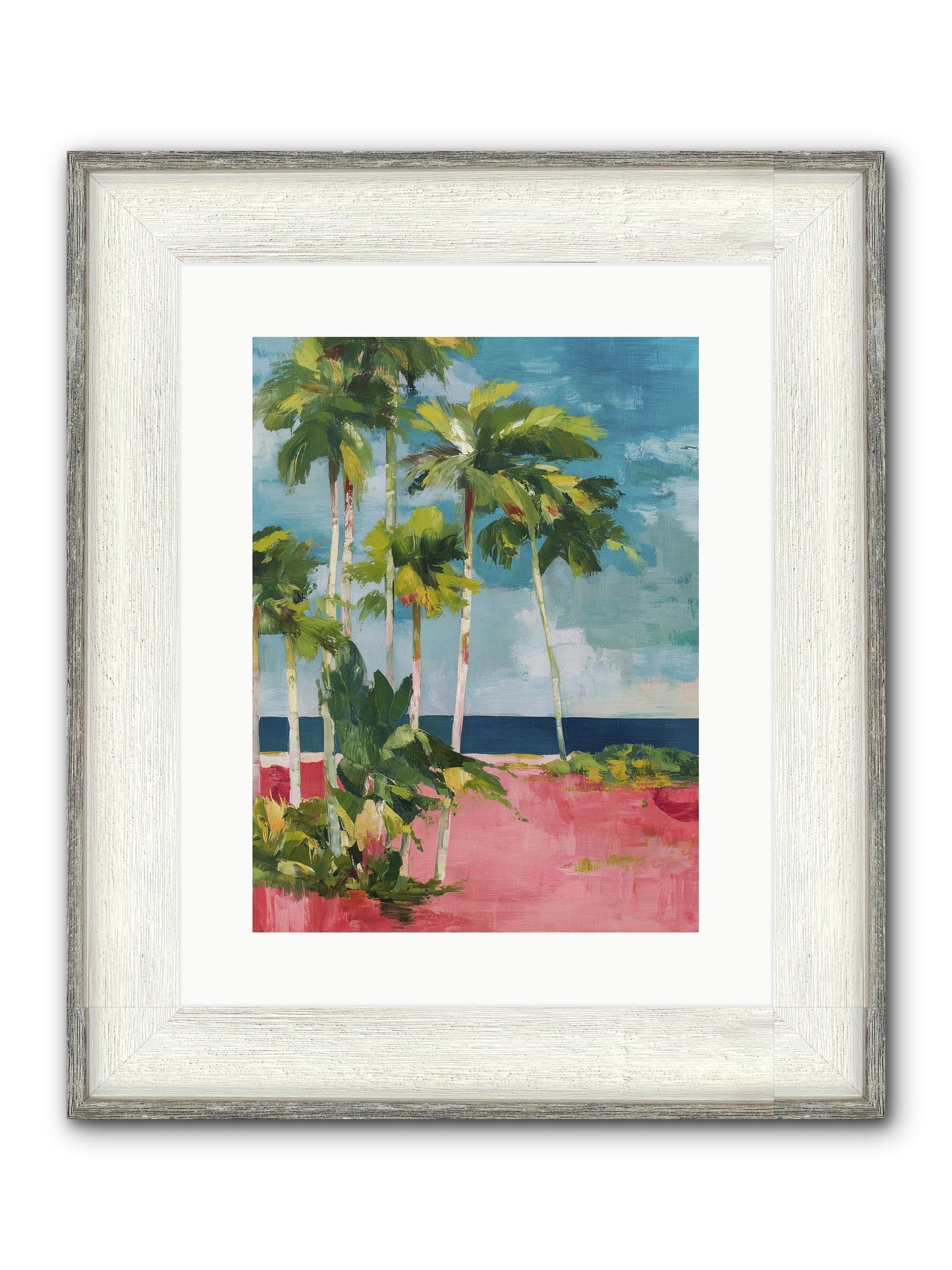 Freedom Found Framed Print - Driftwood White 12x16