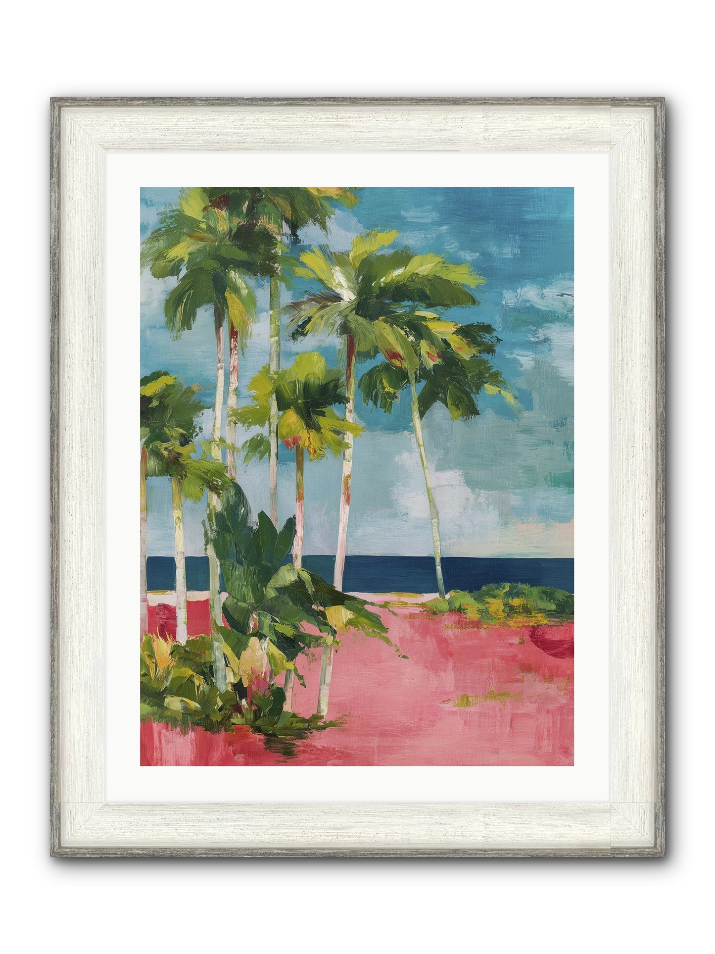 Freedom Found Framed Print - Driftwood White 24x32