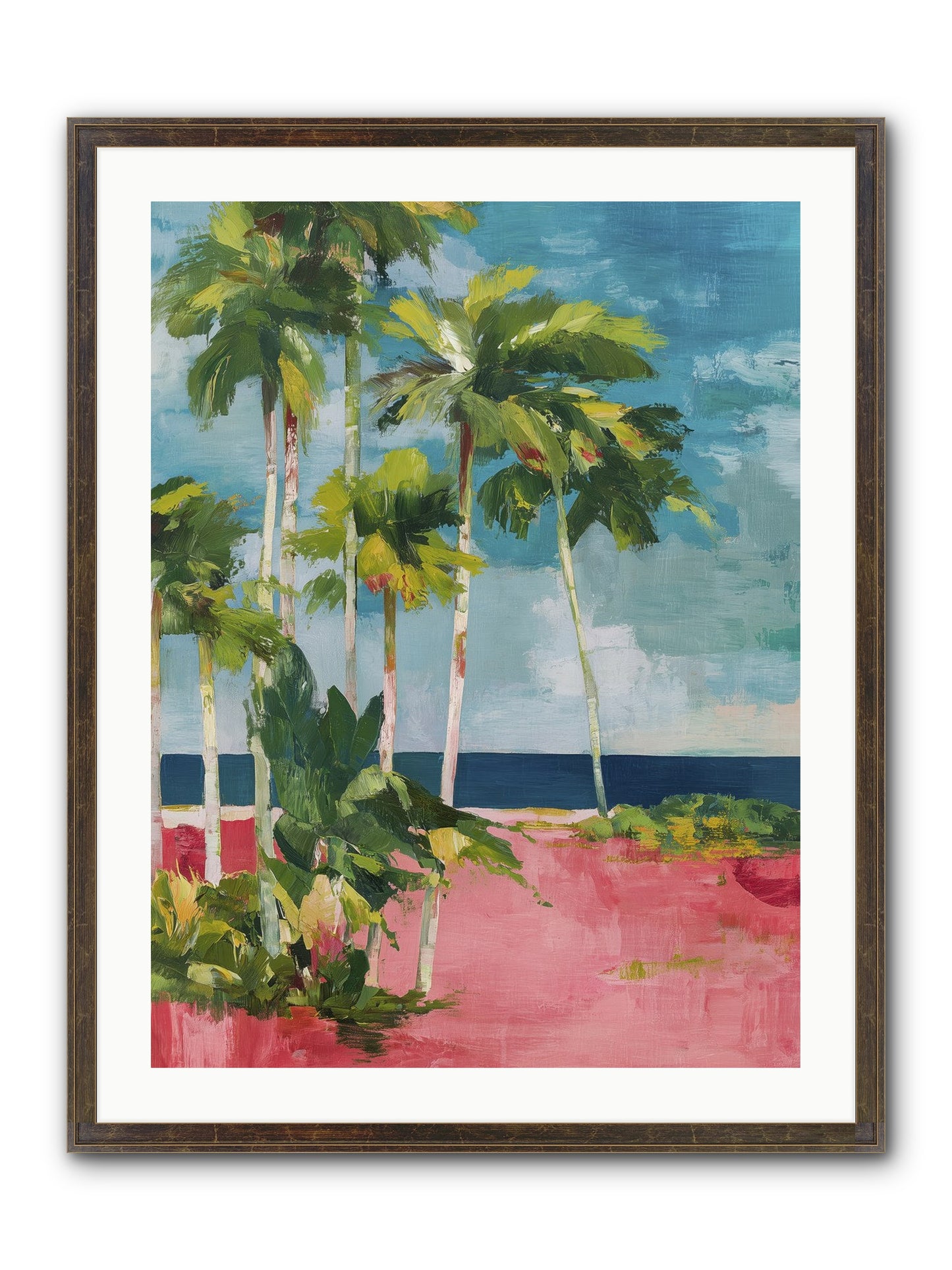 Freedom Found Framed Print - Slimwoods Black/Gold 24x32