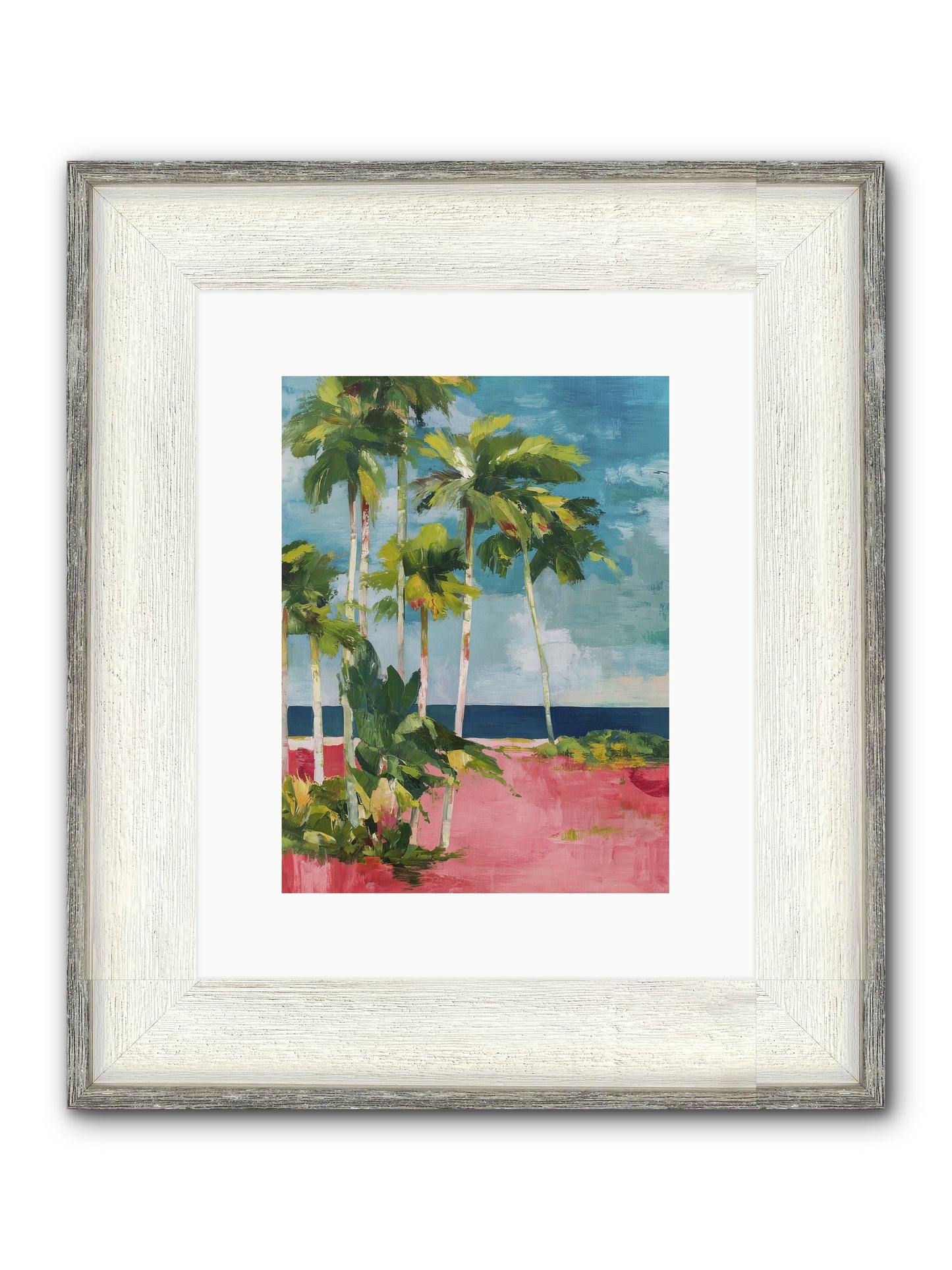 Freedom Found Framed Print - Driftwood White 9x12