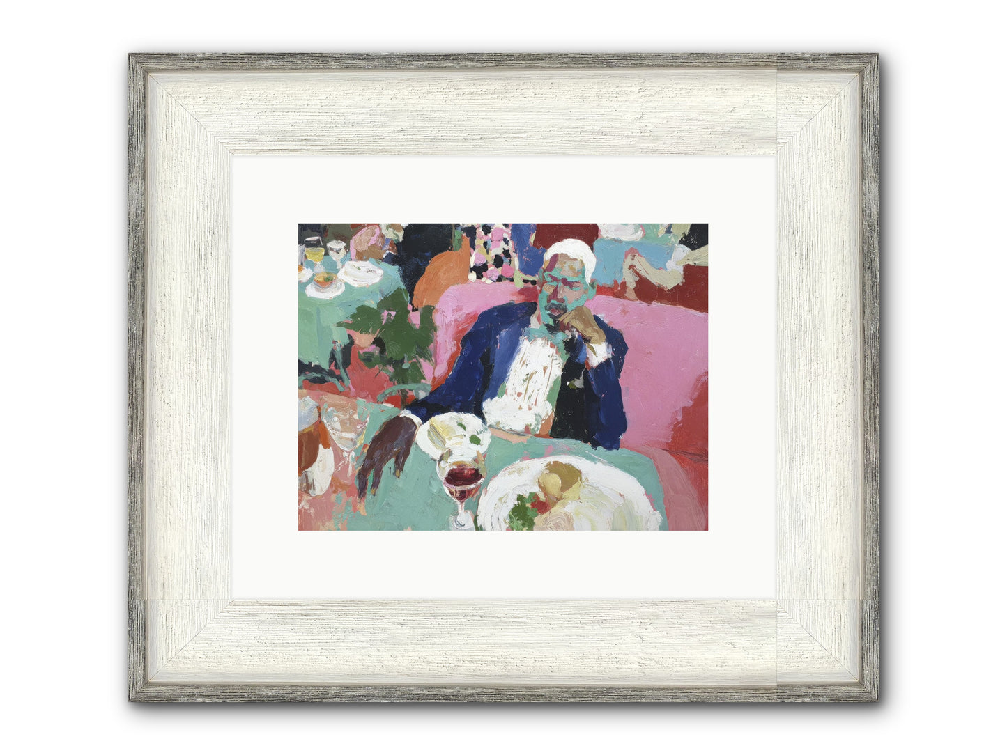Friendship Beyond Words Framed Print - Driftwood White 12x9