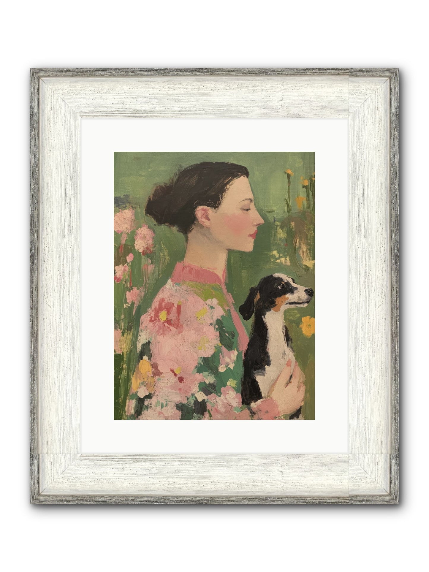 Friendship Divine Framed Print - Driftwood White 12x16