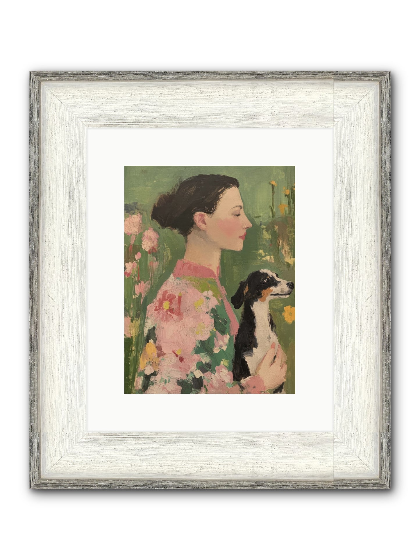 Friendship Divine Framed Print - Driftwood White 9x12