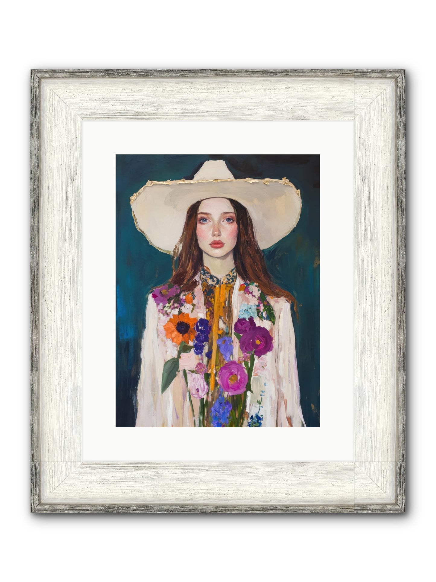 Frontier Alchemy Framed Print - Driftwood White 12x16