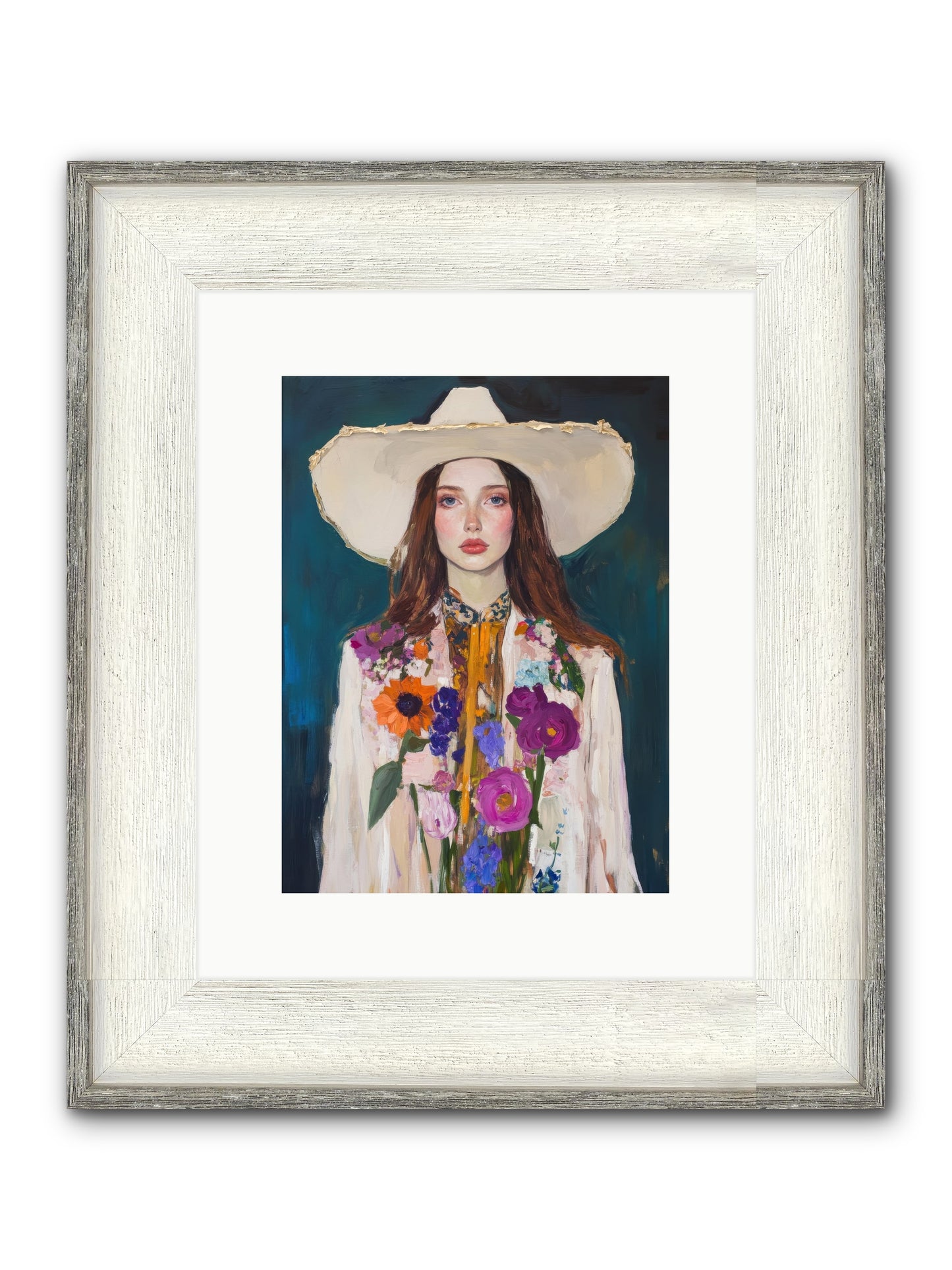 Frontier Alchemy Framed Print - Driftwood White 9x12