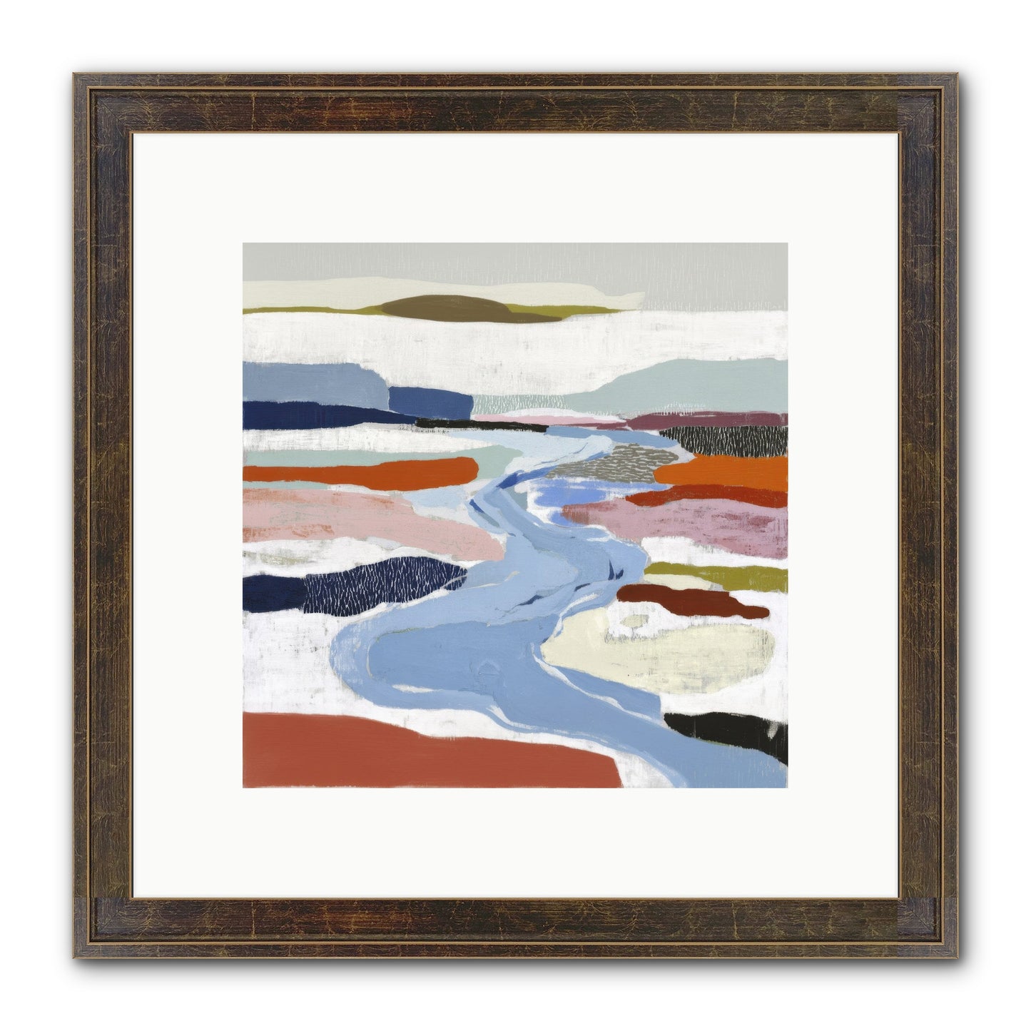 Frost Wing Framed Print - Slimwoods Black/Gold 10x10
