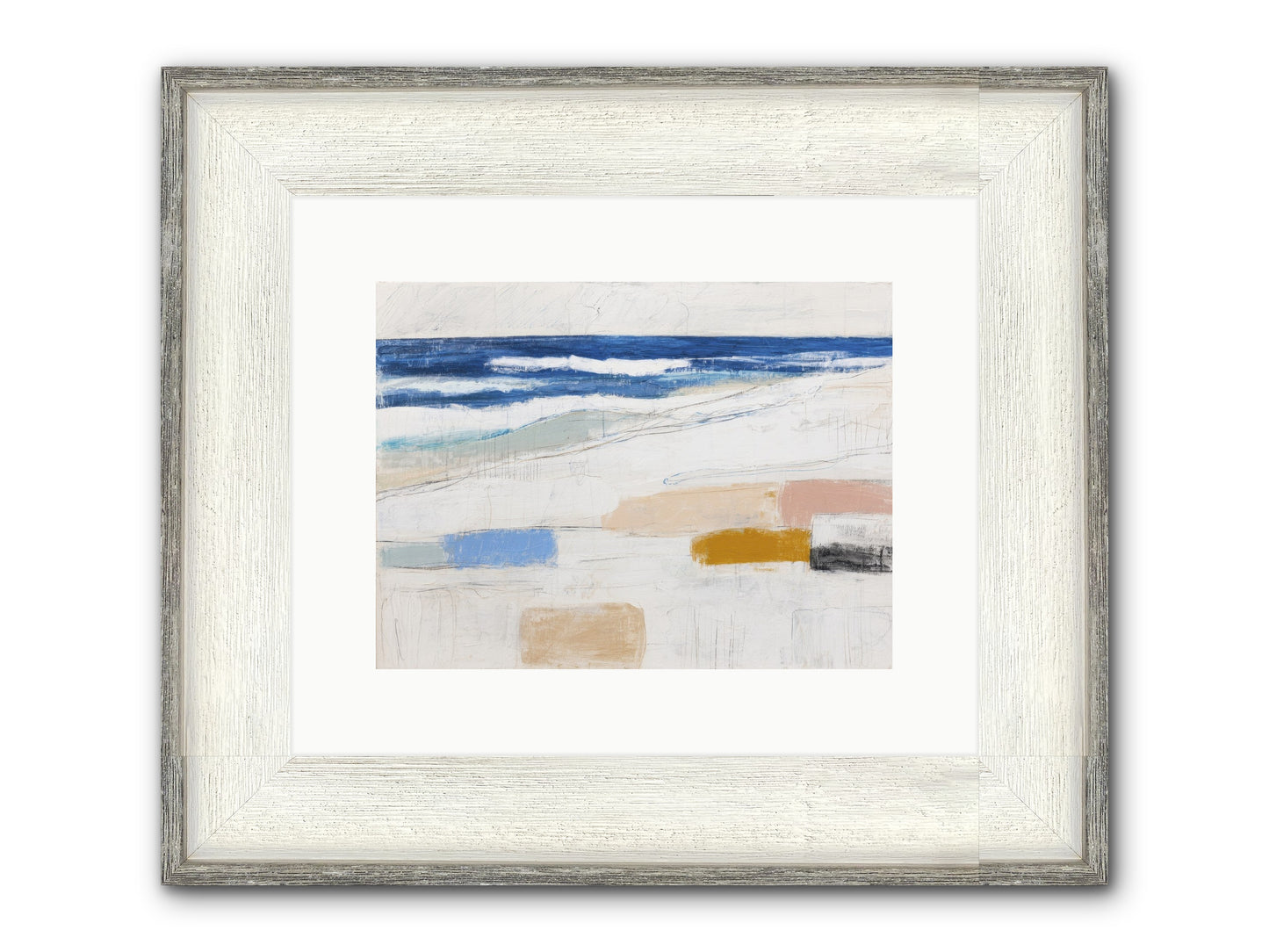 Frostbarrow Keep Framed Print - Driftwood White 12x9