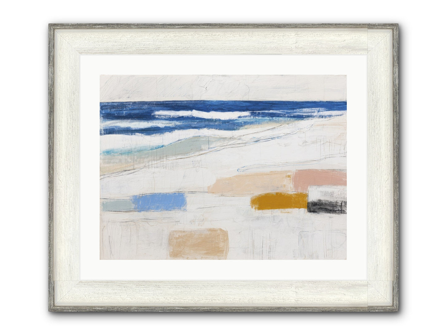 Frostbarrow Keep Framed Print - Driftwood White 24x18