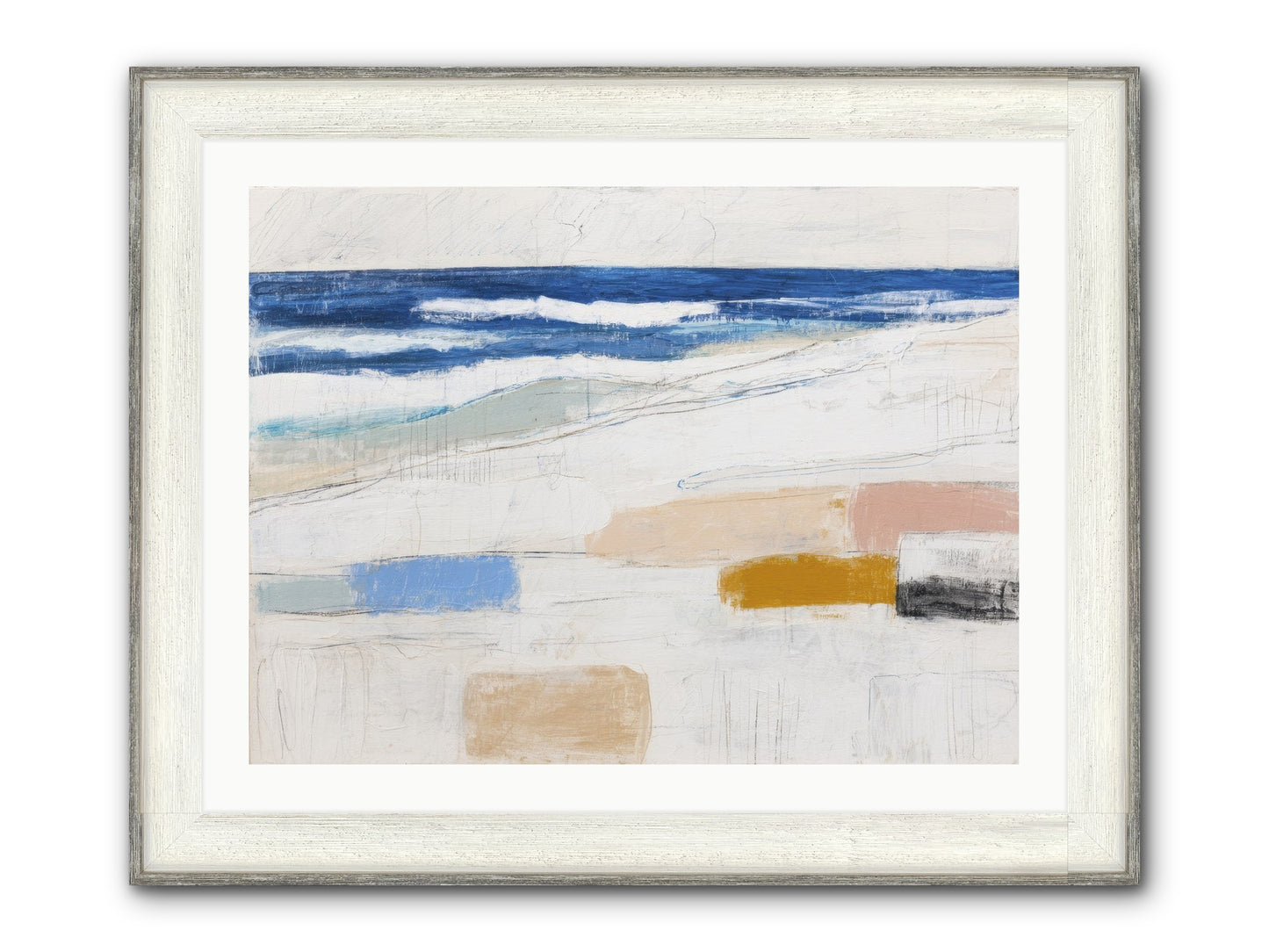 Frostbarrow Keep Framed Print - Driftwood White 32x24