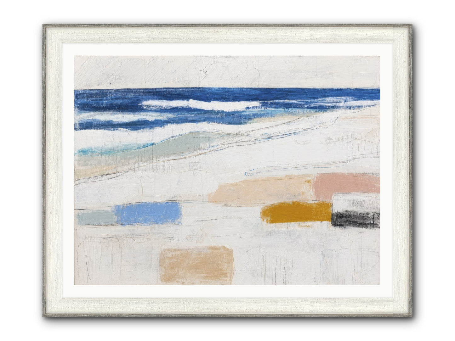 Frostbarrow Keep Framed Print - Driftwood White 48x36