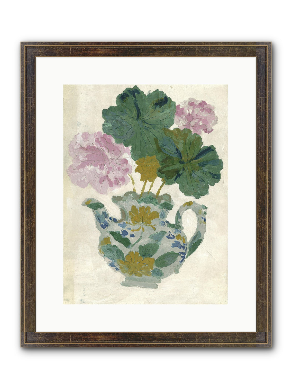 Garden Interludes No.2 Framed Print - Slimwoods Black/Gold 12x16
