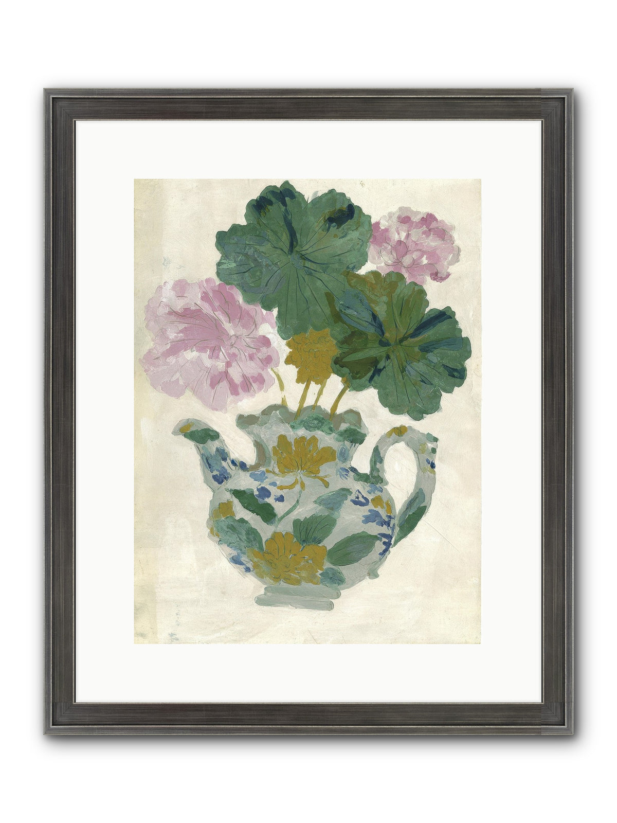 Garden Interludes No.2 Framed Print - Slimwoods Black/Silver 12x16