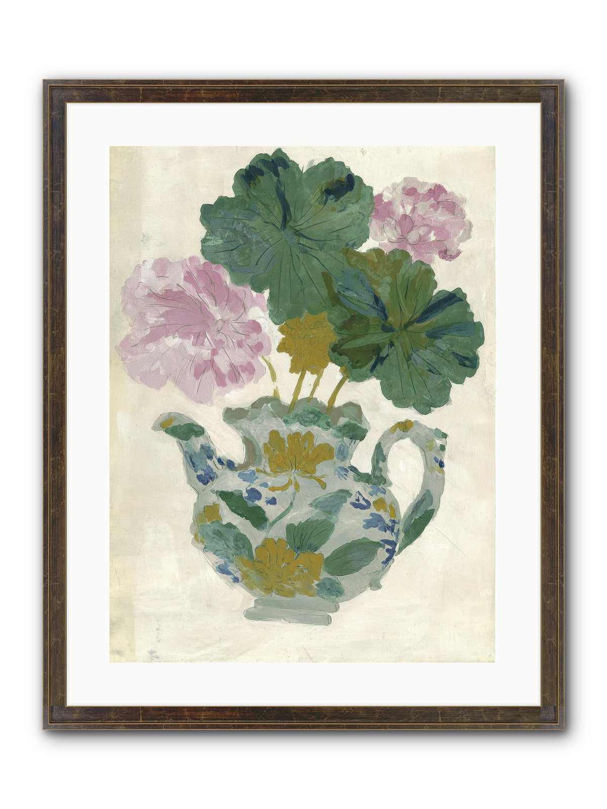 Garden Interludes No.2 Framed Print - Slimwoods Black/Gold 18x24
