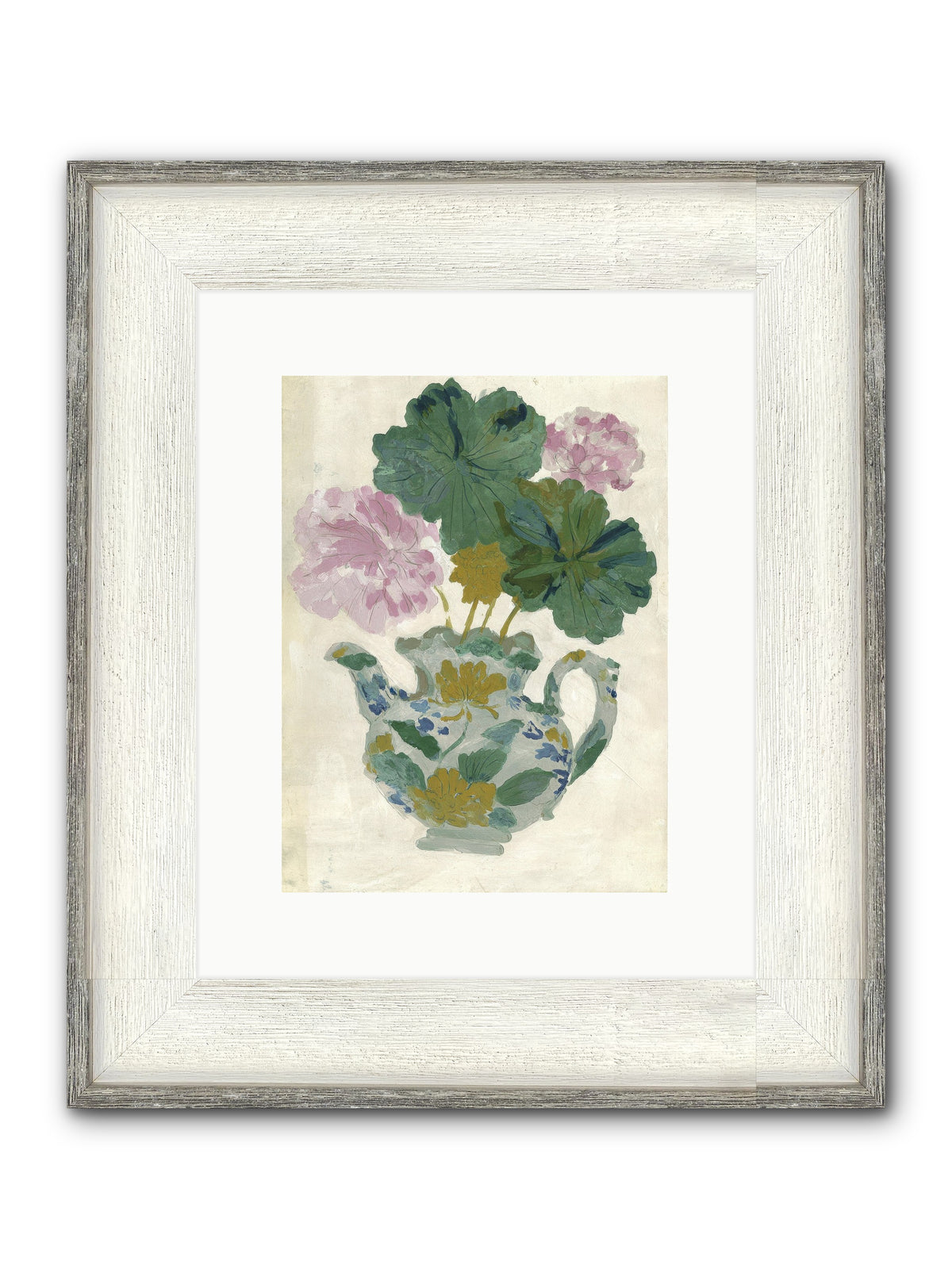 Garden Interludes No.2 Framed Print - Driftwood White 9x12