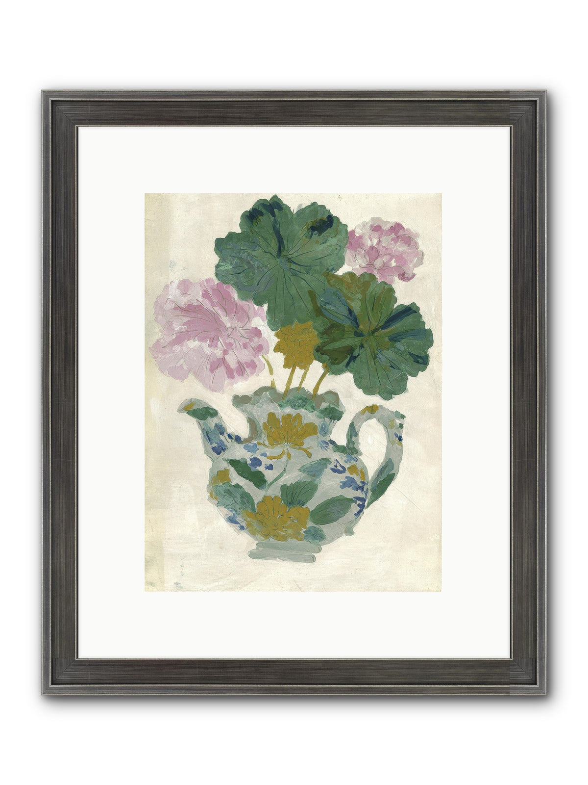 Garden Interludes No.2 Framed Print - Slimwoods Black/Silver 9x12