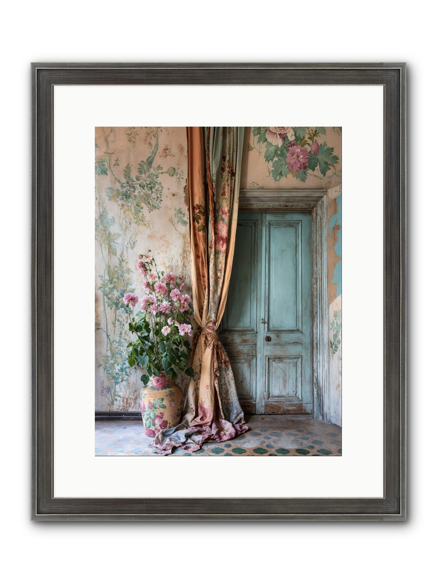 Garden Of Hidden Stars Framed Print - Slimwoods Black/Silver 12x16