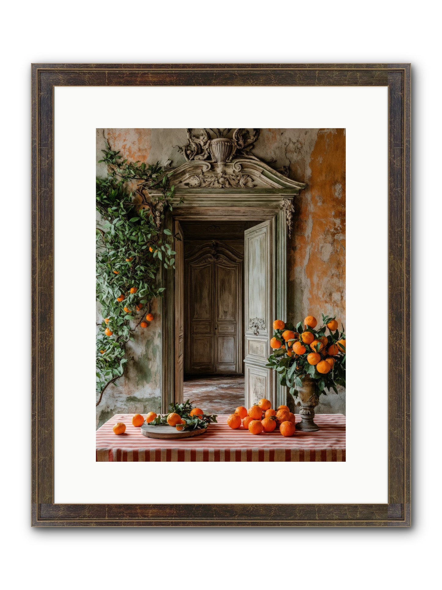 Garden Of Lost Dukes Framed Print - Slimwoods Black/Gold 12x16