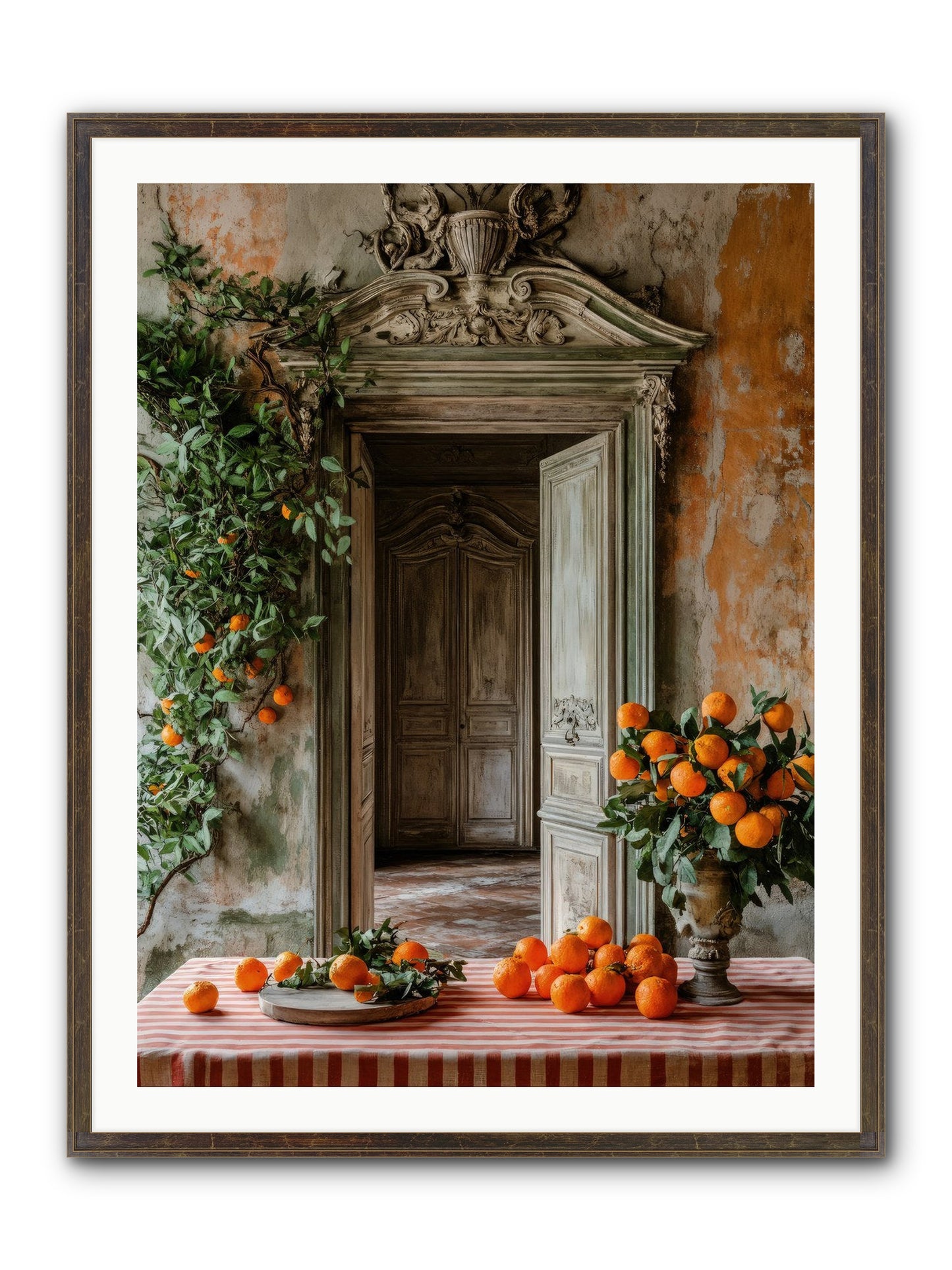 Garden Of Lost Dukes Framed Print - Slimwoods Black/Gold 30x40