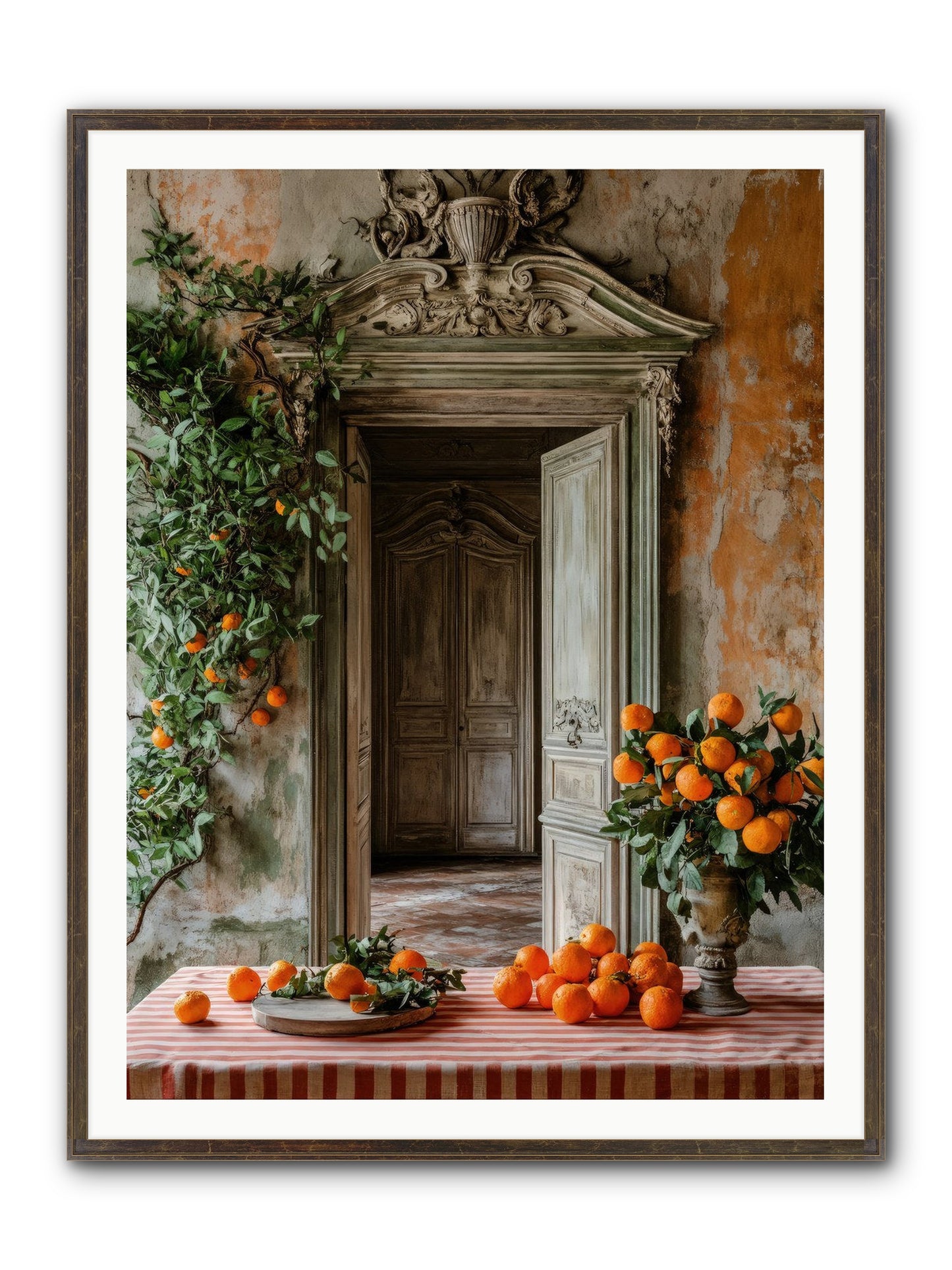 Garden Of Lost Dukes Framed Print - Slimwoods Black/Gold 36x48