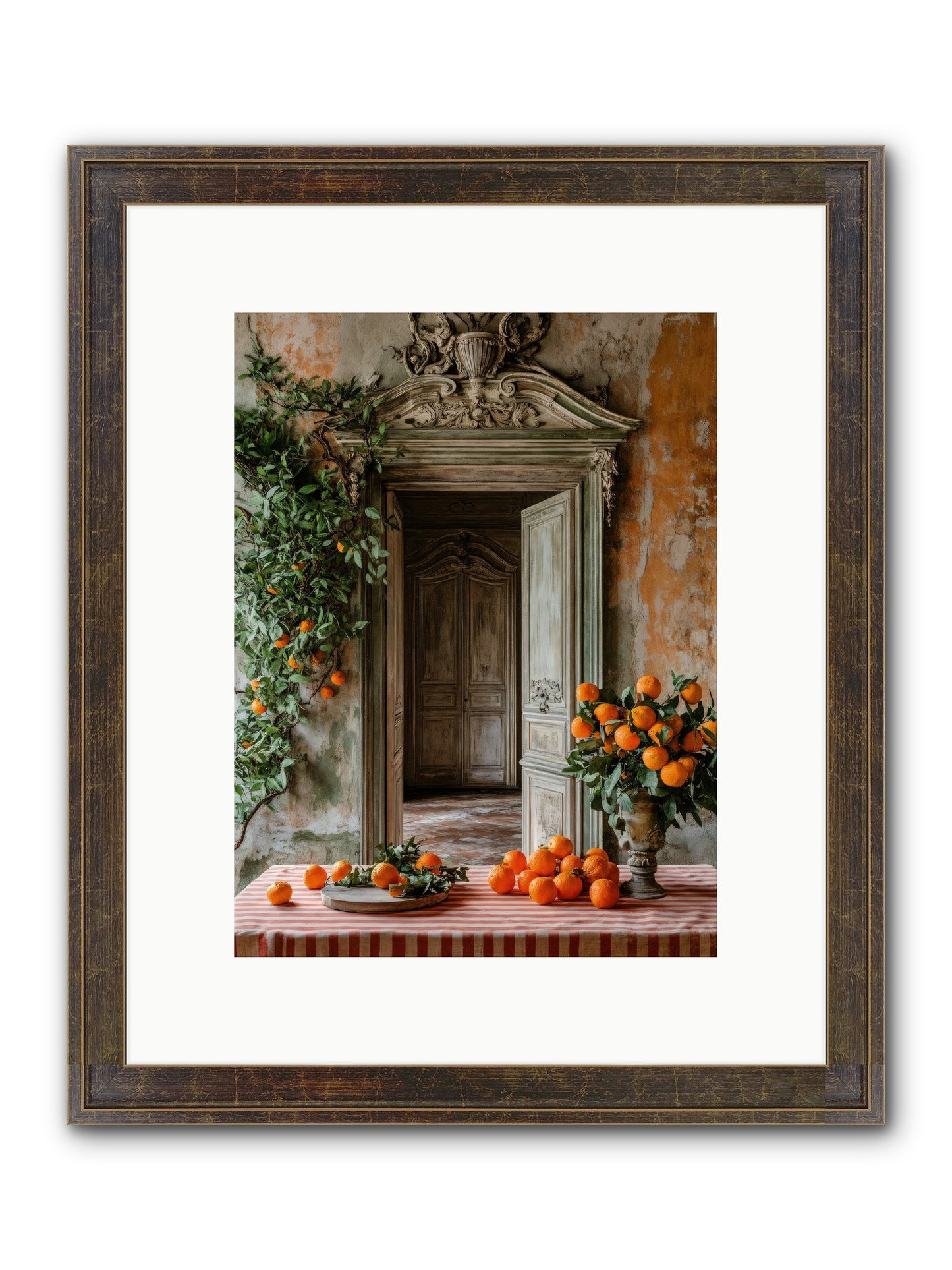 Garden Of Lost Dukes Framed Print - Slimwoods Black/Gold 9x12