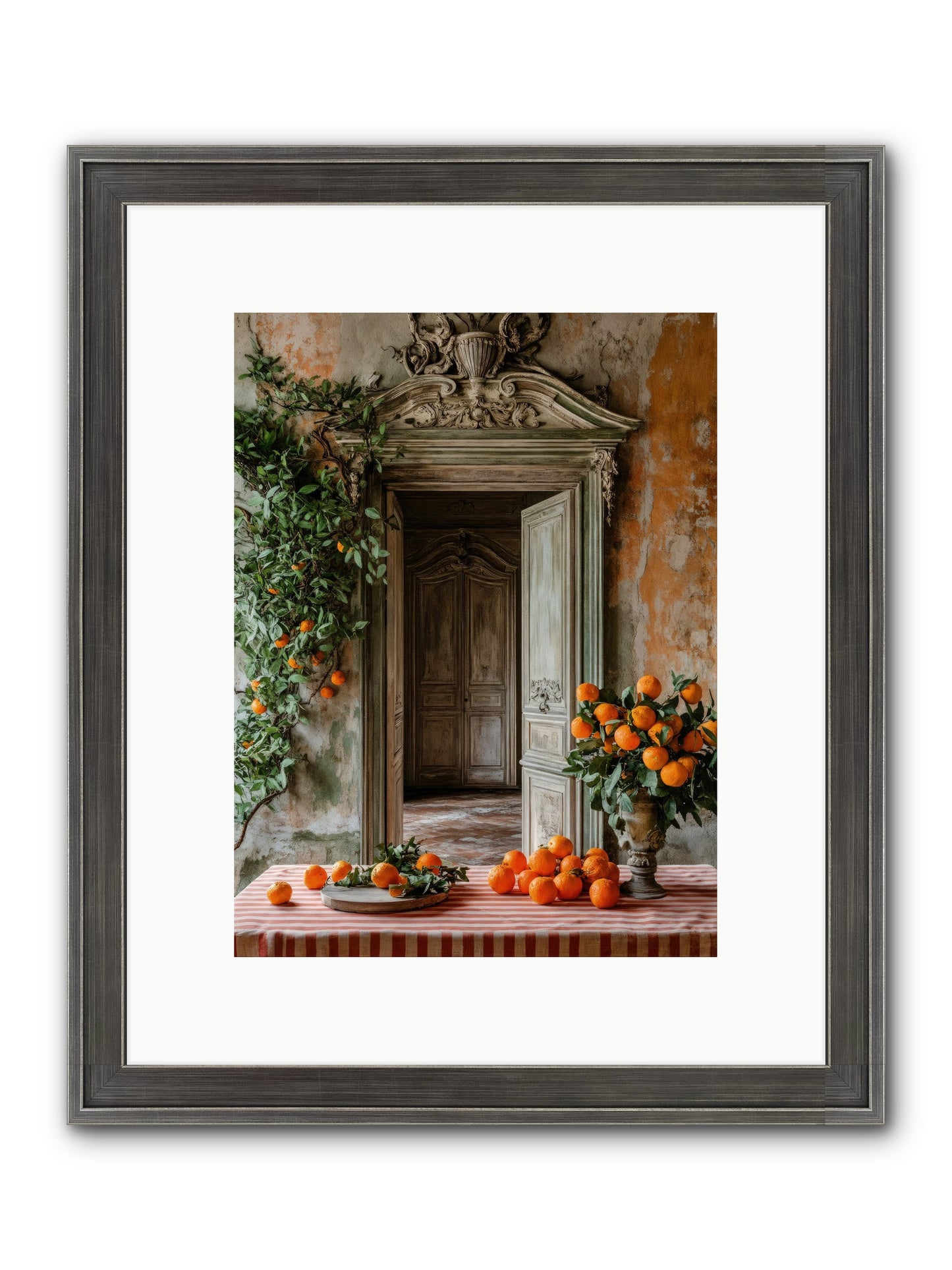Garden Of Lost Dukes Framed Print - Slimwoods Black/Silver 9x12