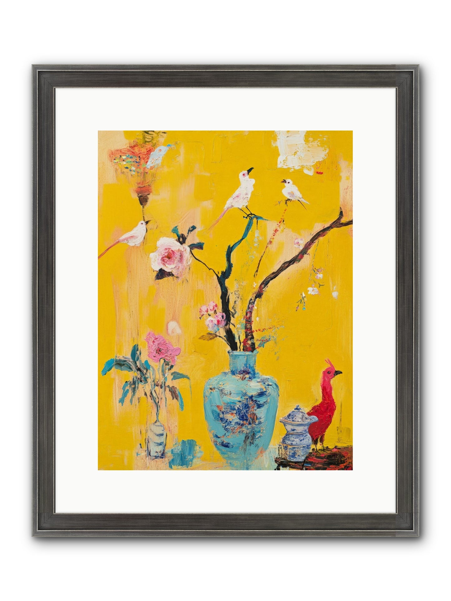 Gathered Wonder Framed Print - Slimwoods Black/Silver 12x16