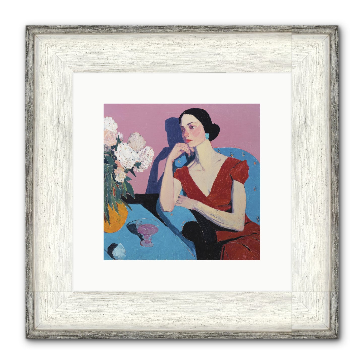 Generous Spirit Framed Print - Driftwood White 10x10