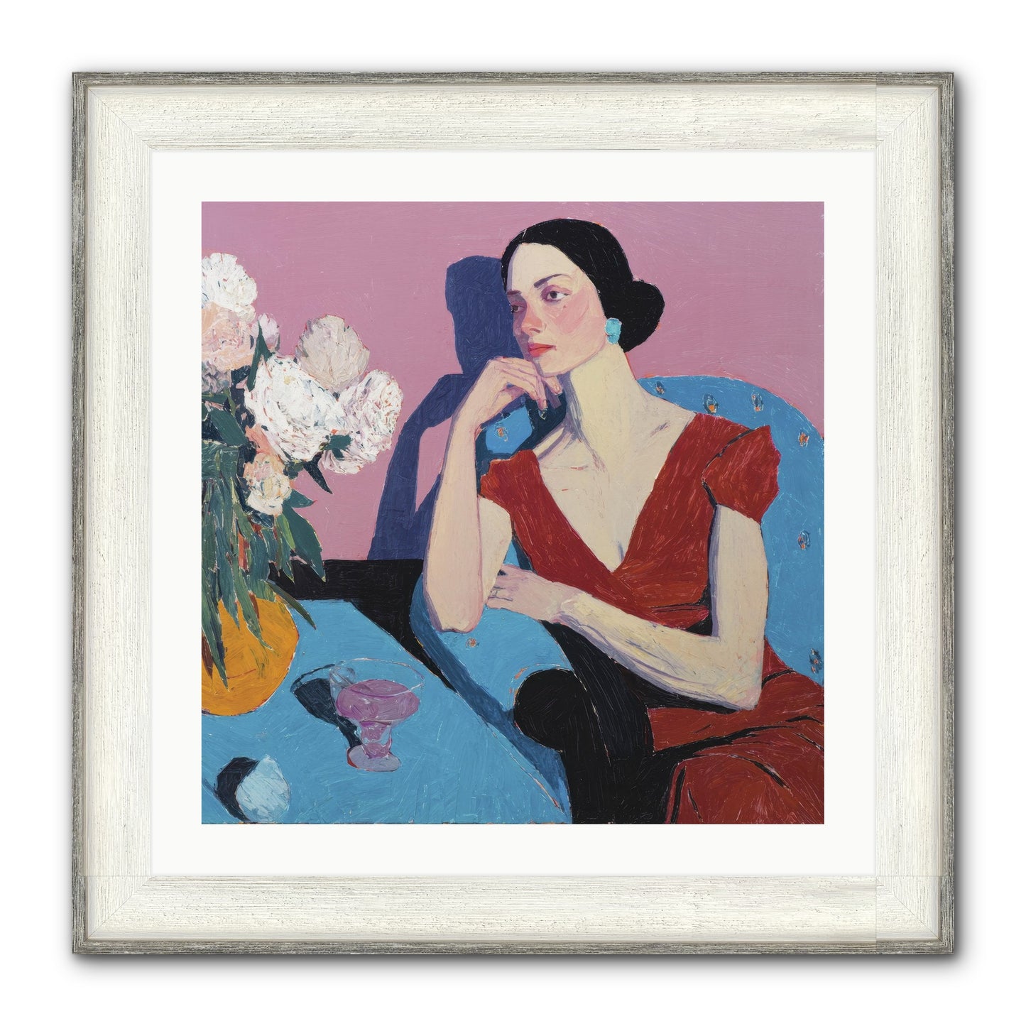 Generous Spirit Framed Print - Driftwood White 24x24
