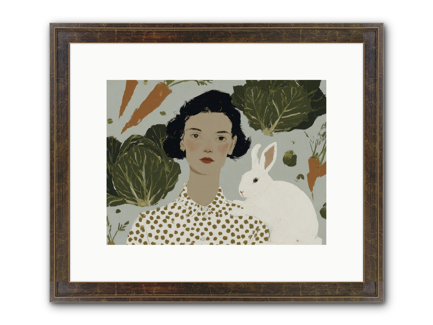 Gentle Persistence Framed Print - Slimwoods Black/Gold 12x9