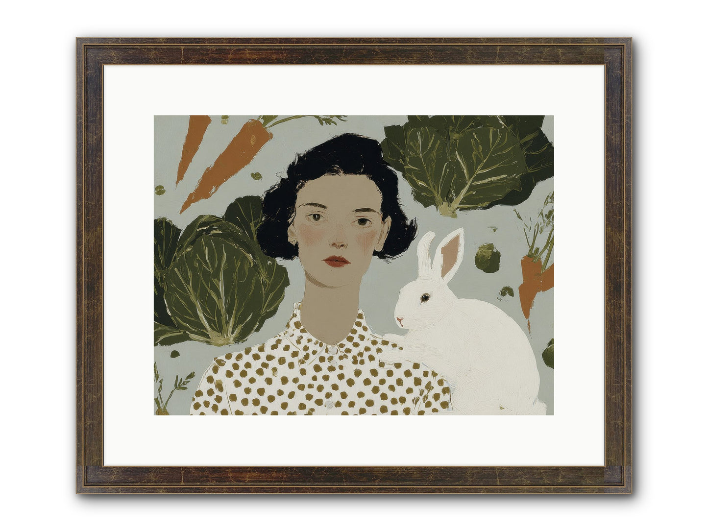 Gentle Persistence Framed Print - Slimwoods Black/Gold 16x12