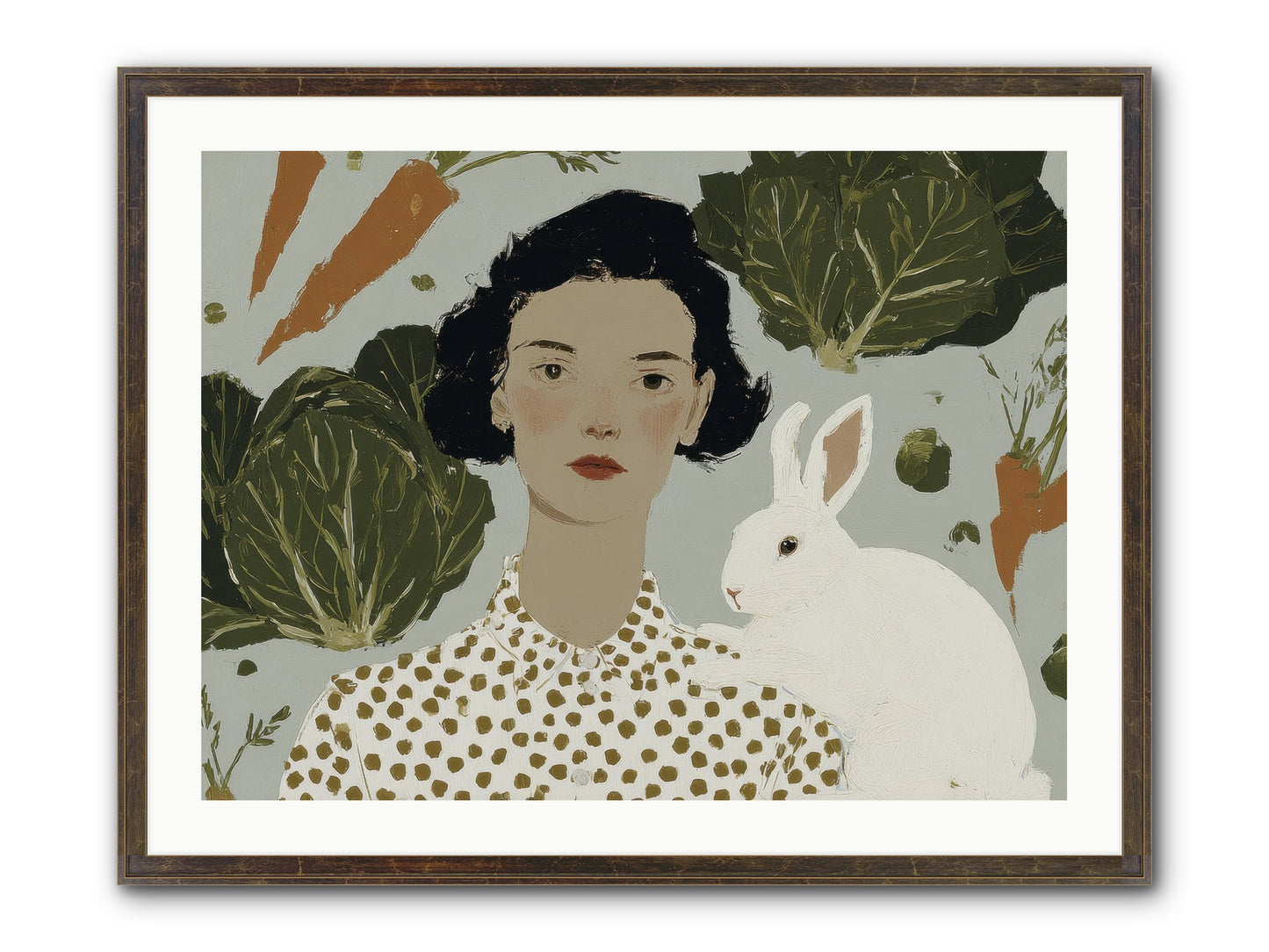 Gentle Persistence Framed Print - Slimwoods Black/Gold 32x24