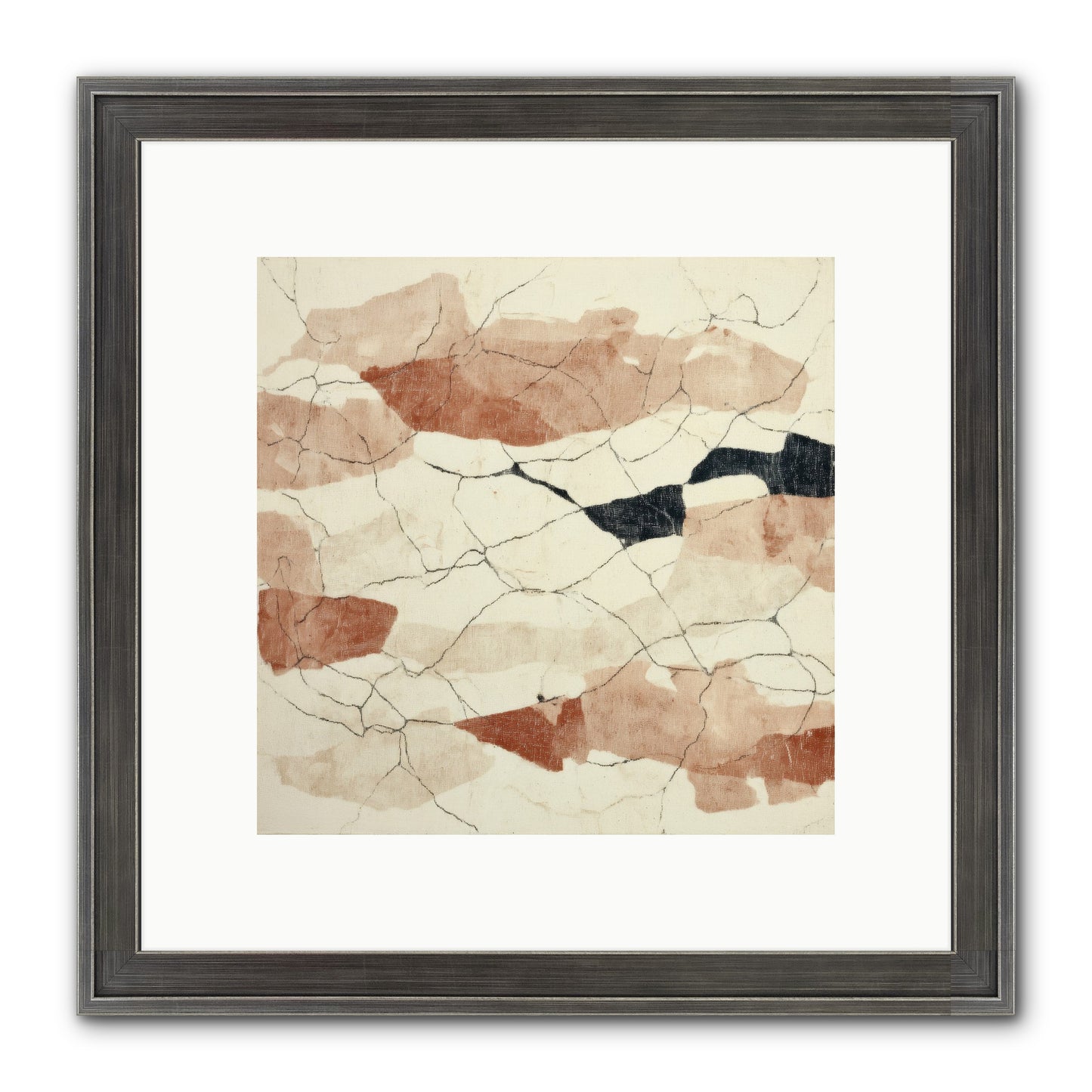 Gilded Ashes Framed Print - Slimwoods Black/Silver 10x10
