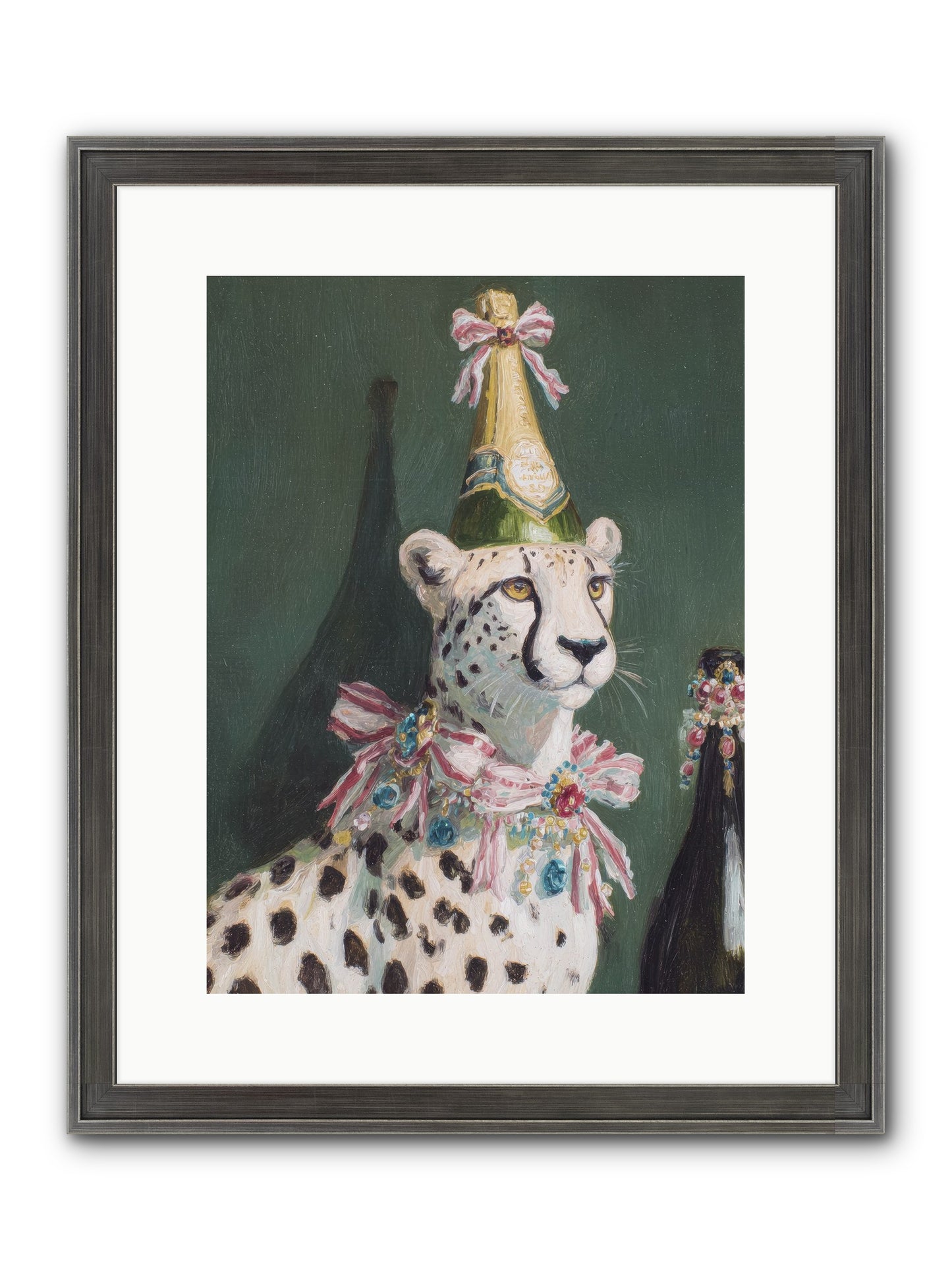 Gilded Enchantment No.2 Framed Print - Slimwoods Black/Silver 12x16