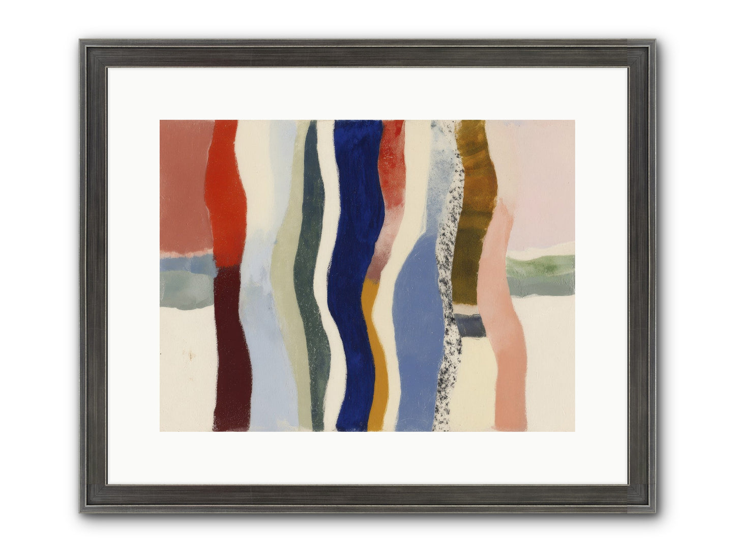 Glance Framed Print - Slimwoods Black/Silver 16x12