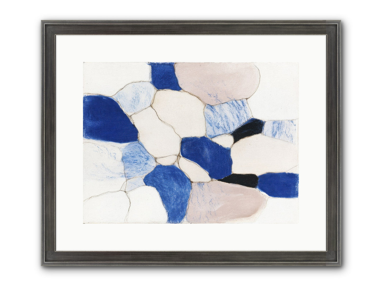 Glimmer Framed Print - Slimwoods Black/Silver 16x12